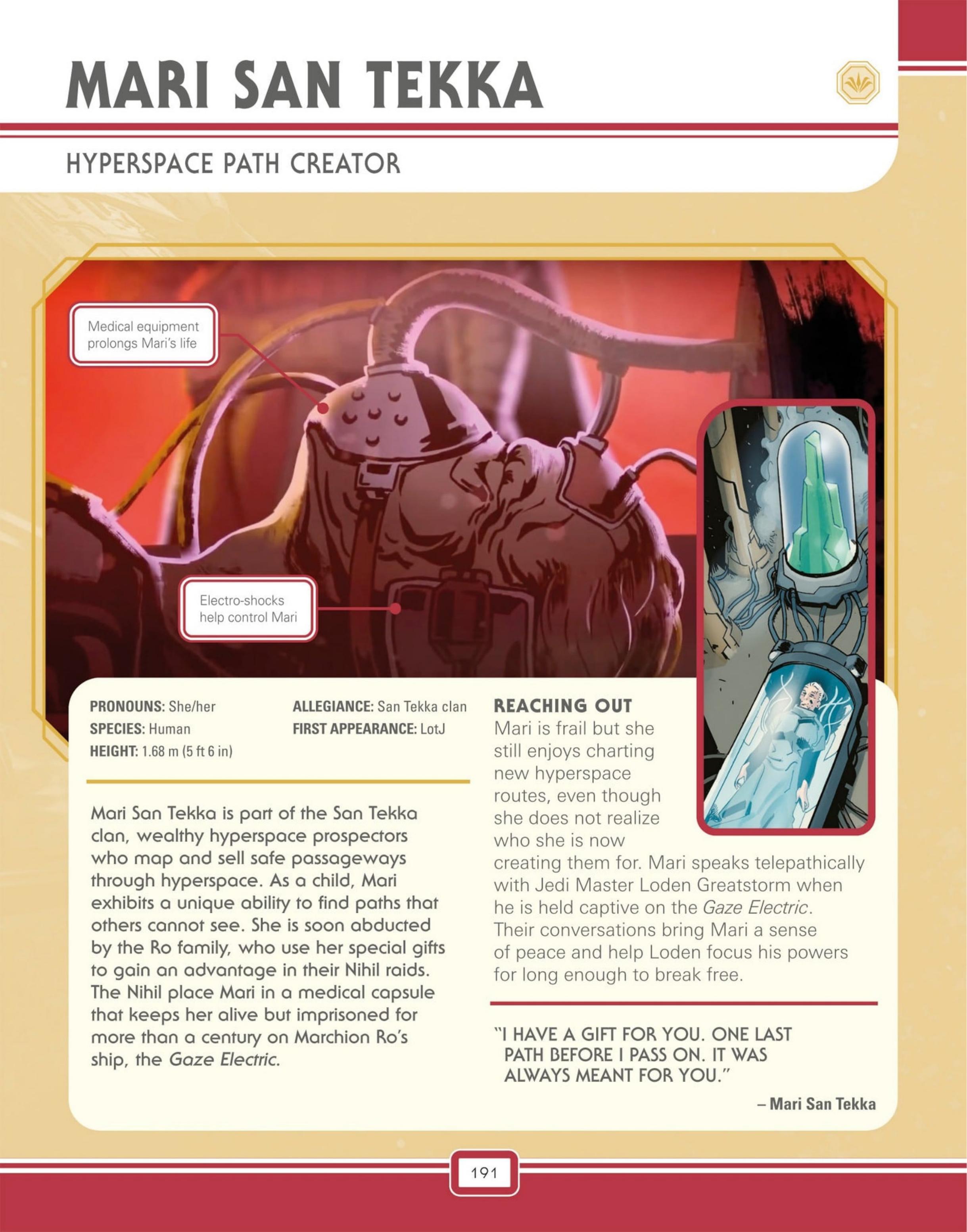 Read online Star Wars: The High Republic Character Encyclopedia comic -  Issue # TPB (Part 2) - 94
