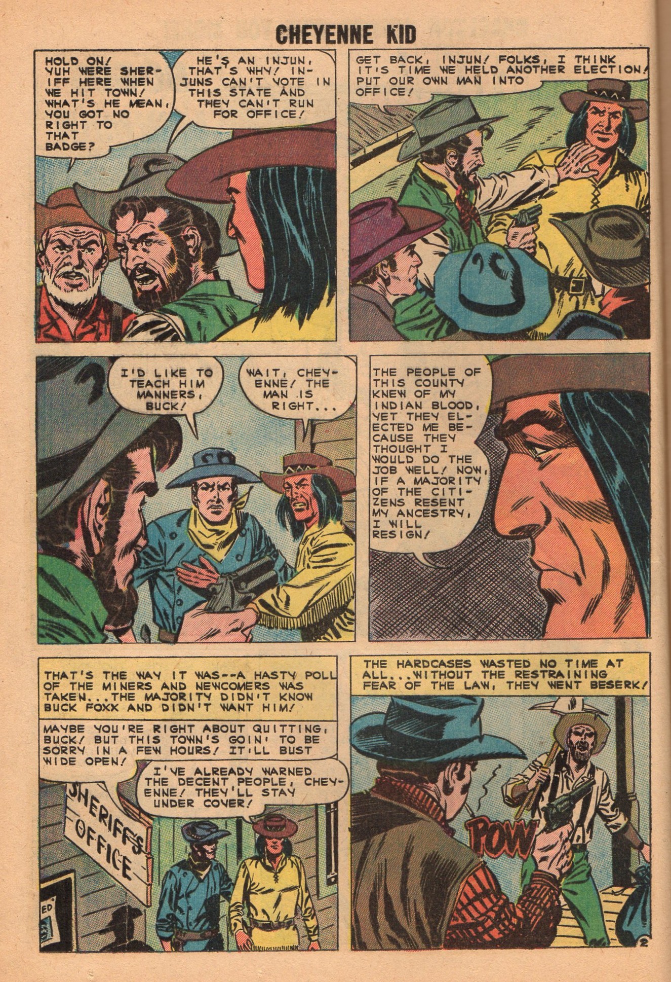 Read online Cheyenne Kid comic -  Issue #27 - 12