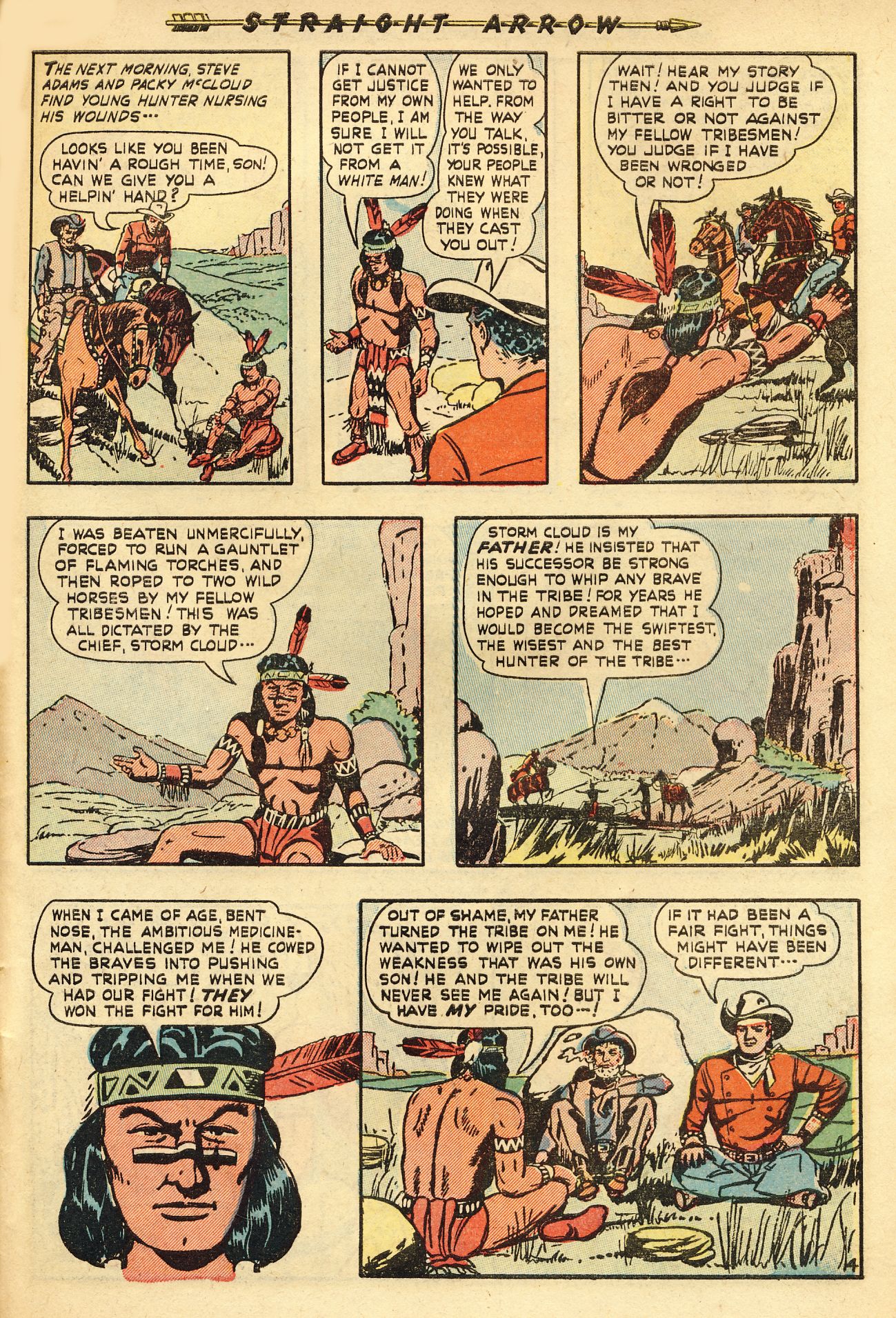 Read online Straight Arrow comic -  Issue #15 - 29
