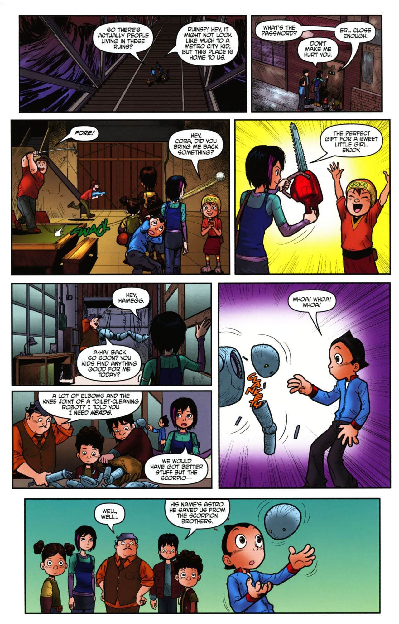Read online Astro Boy: The Movie: Official Movie Adaptation comic -  Issue #3 - 3