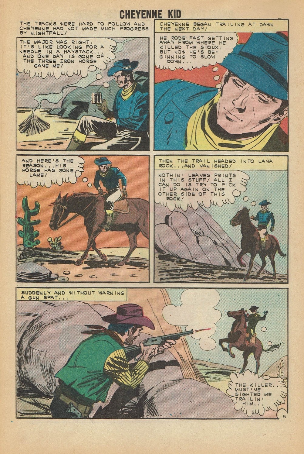 Read online Cheyenne Kid comic -  Issue #41 - 8