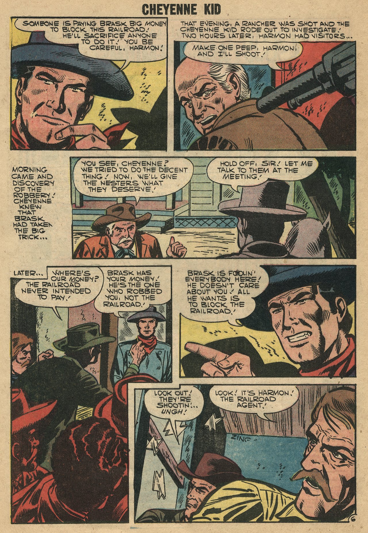 Read online Cheyenne Kid comic -  Issue #9 - 16