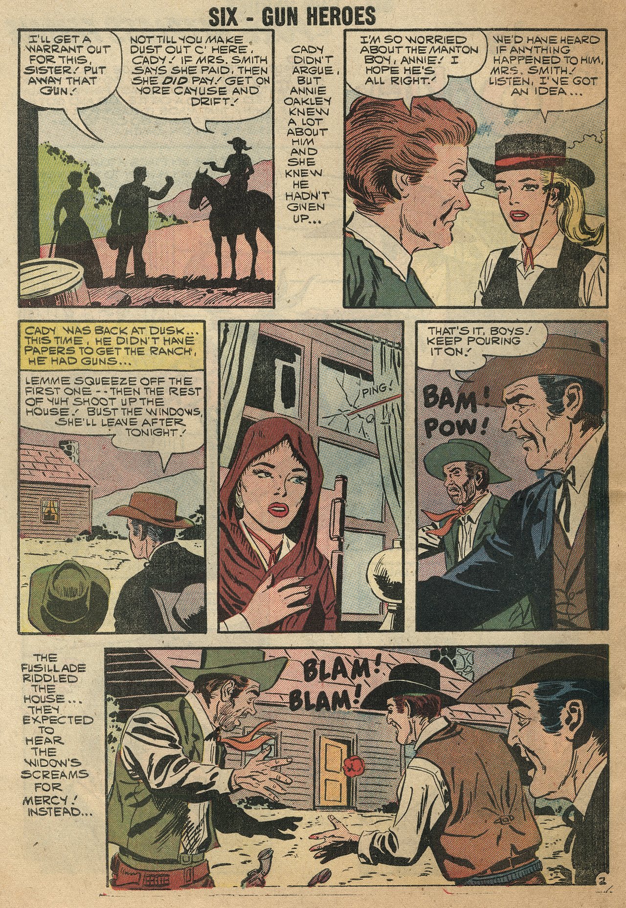 Read online Six-Gun Heroes comic -  Issue #48 - 30