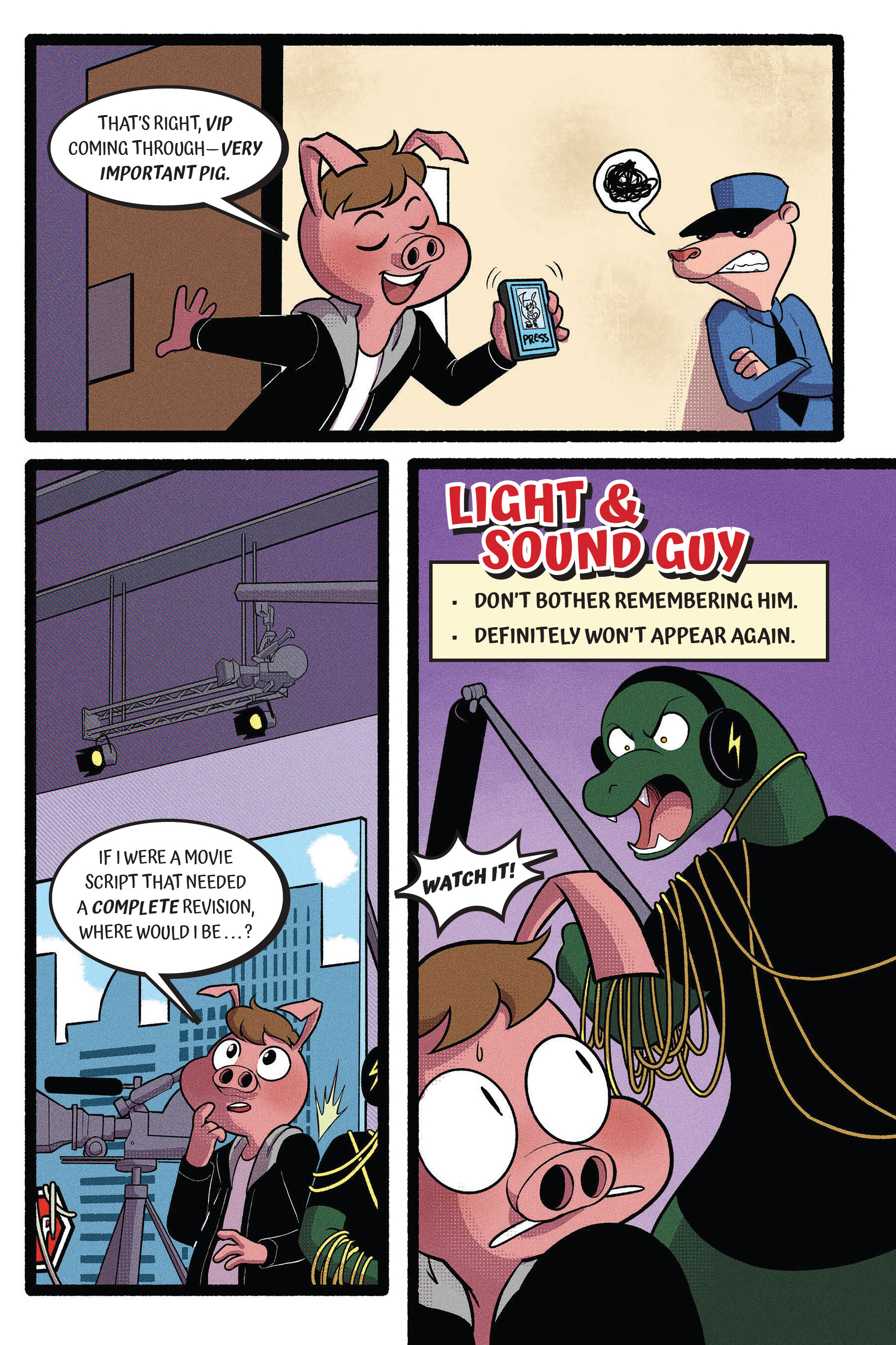 Read online Spider-Ham: Hollywood May-Ham comic -  Issue # TPB - 25