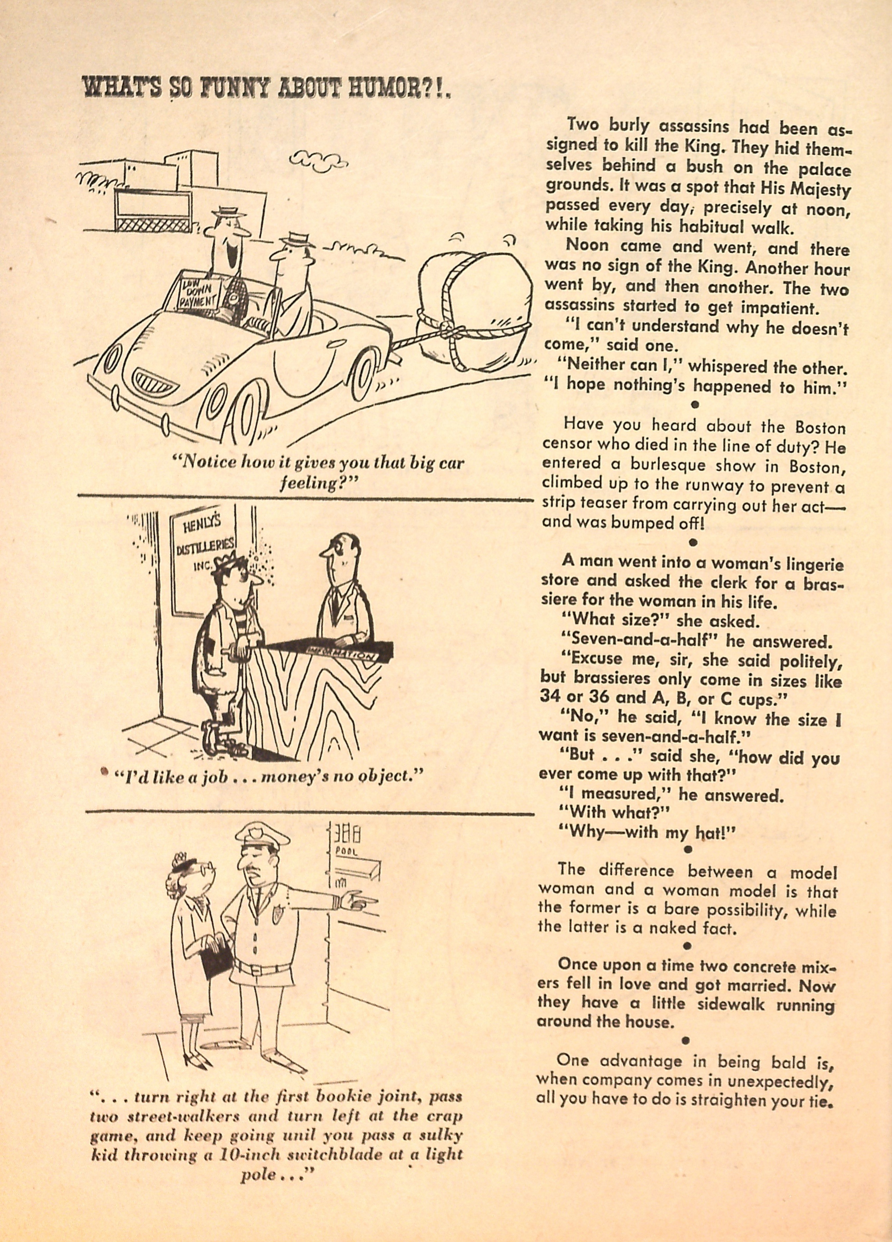 Read online Cartoons and Gags comic -  Issue #26 - 48