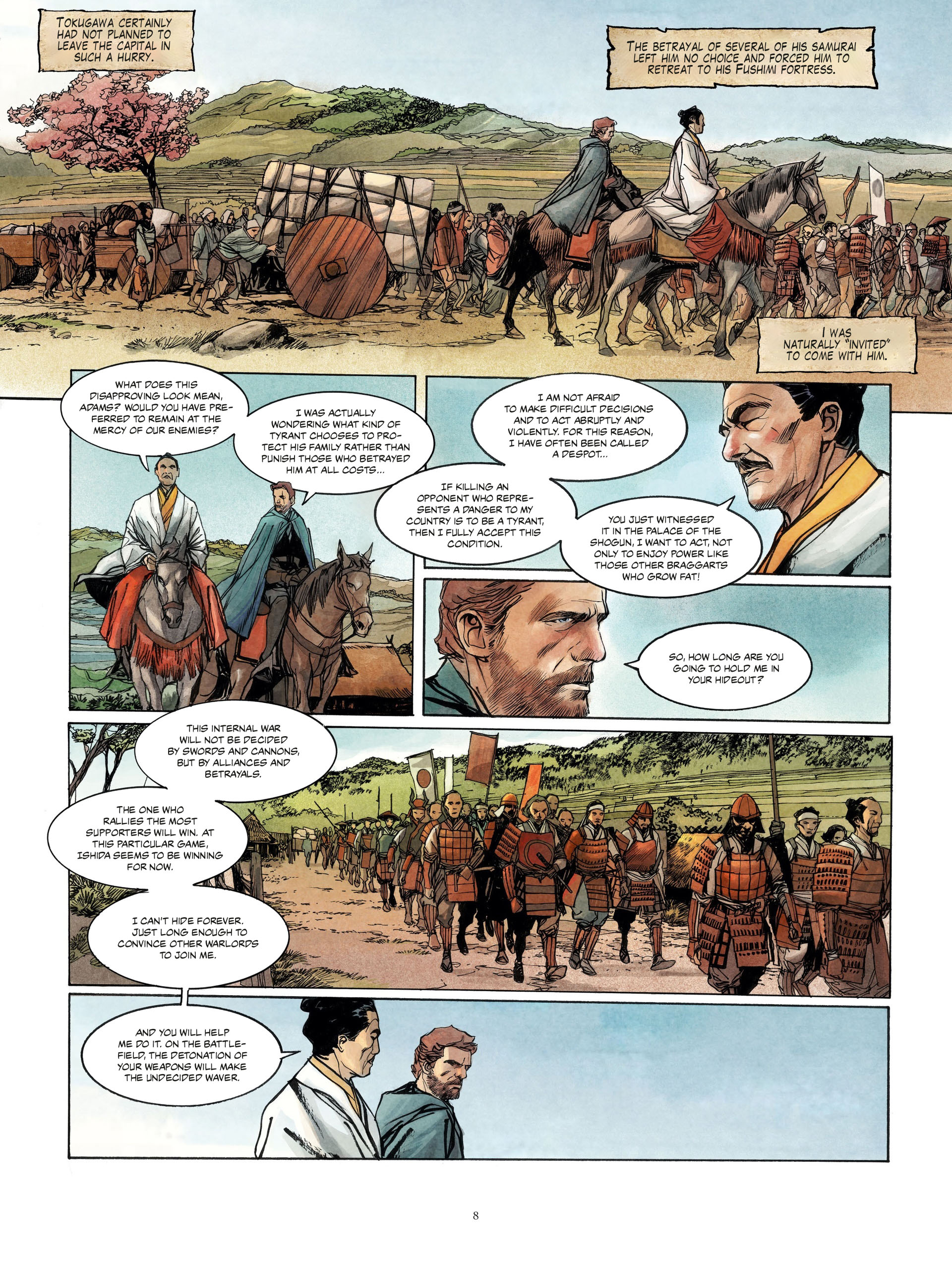 Read online William Adams, Samuraj comic -  Issue #2 - 8