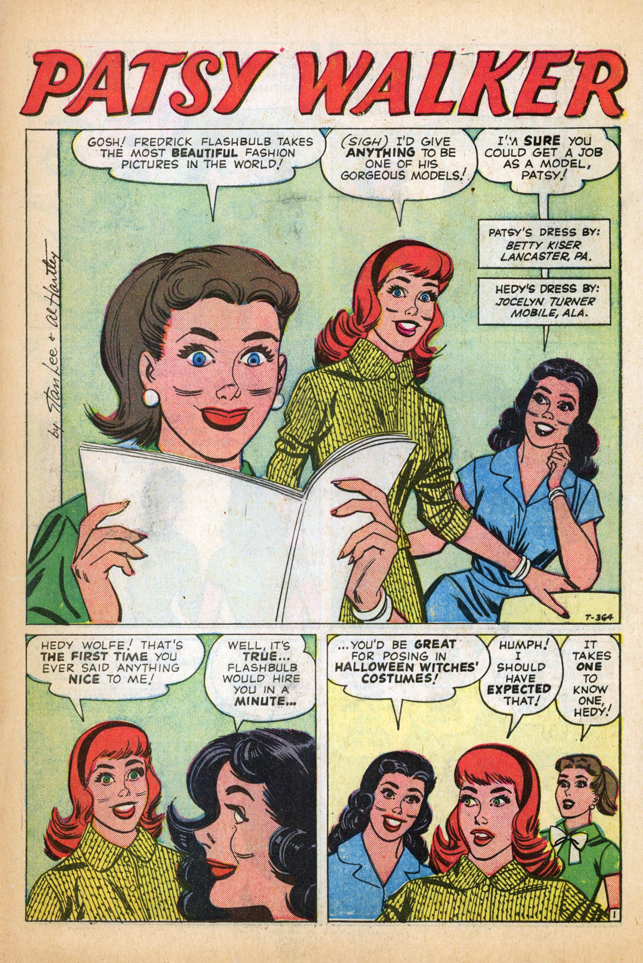 Read online Patsy Walker comic -  Issue #84 - 3