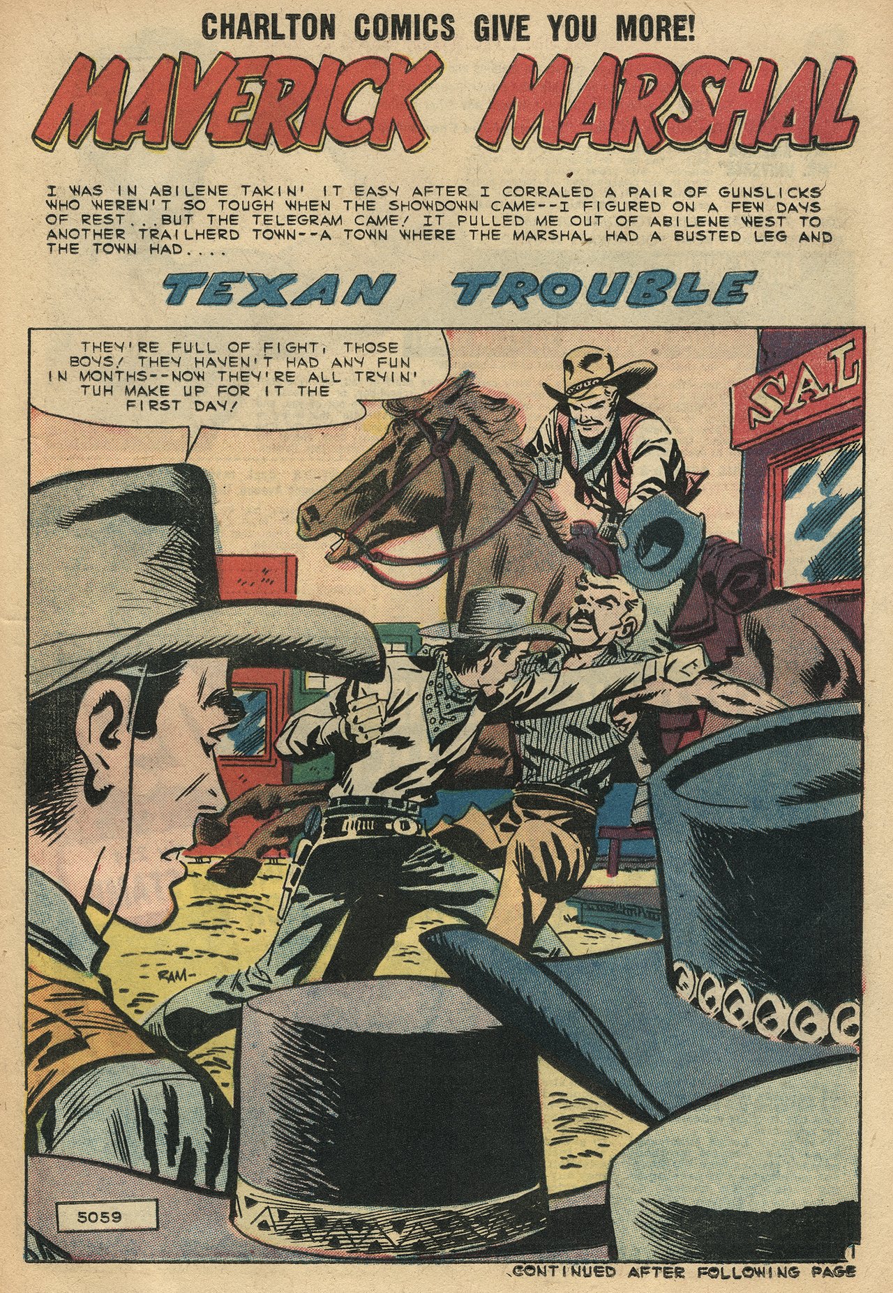 Read online Kid Montana comic -  Issue #20 - 21