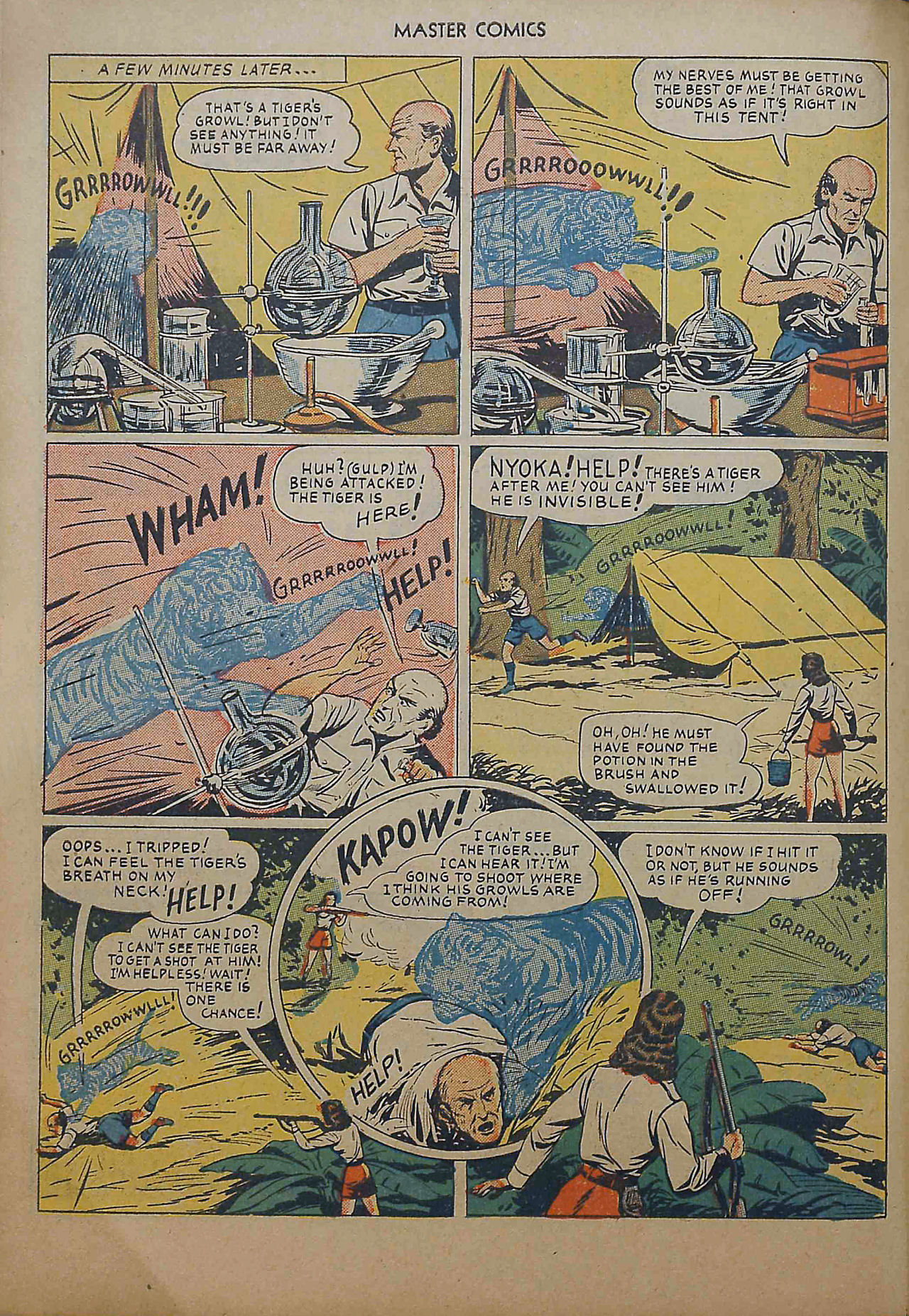 Read online Master Comics comic -  Issue #115 - 22