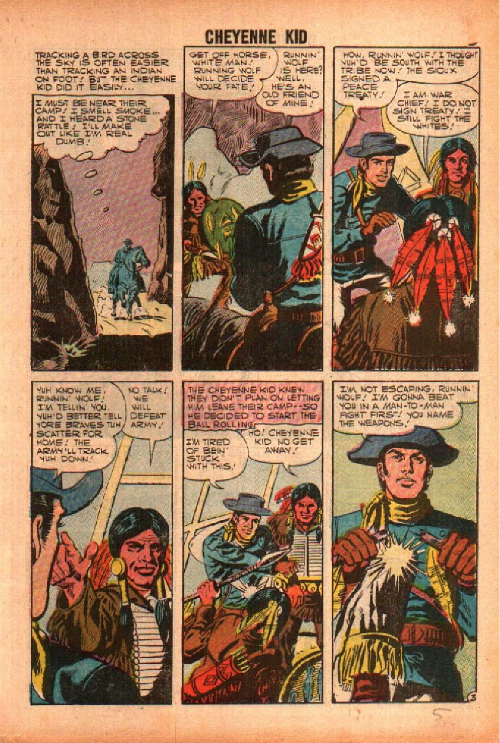 Cheyenne Kid issue 11 - Page 5