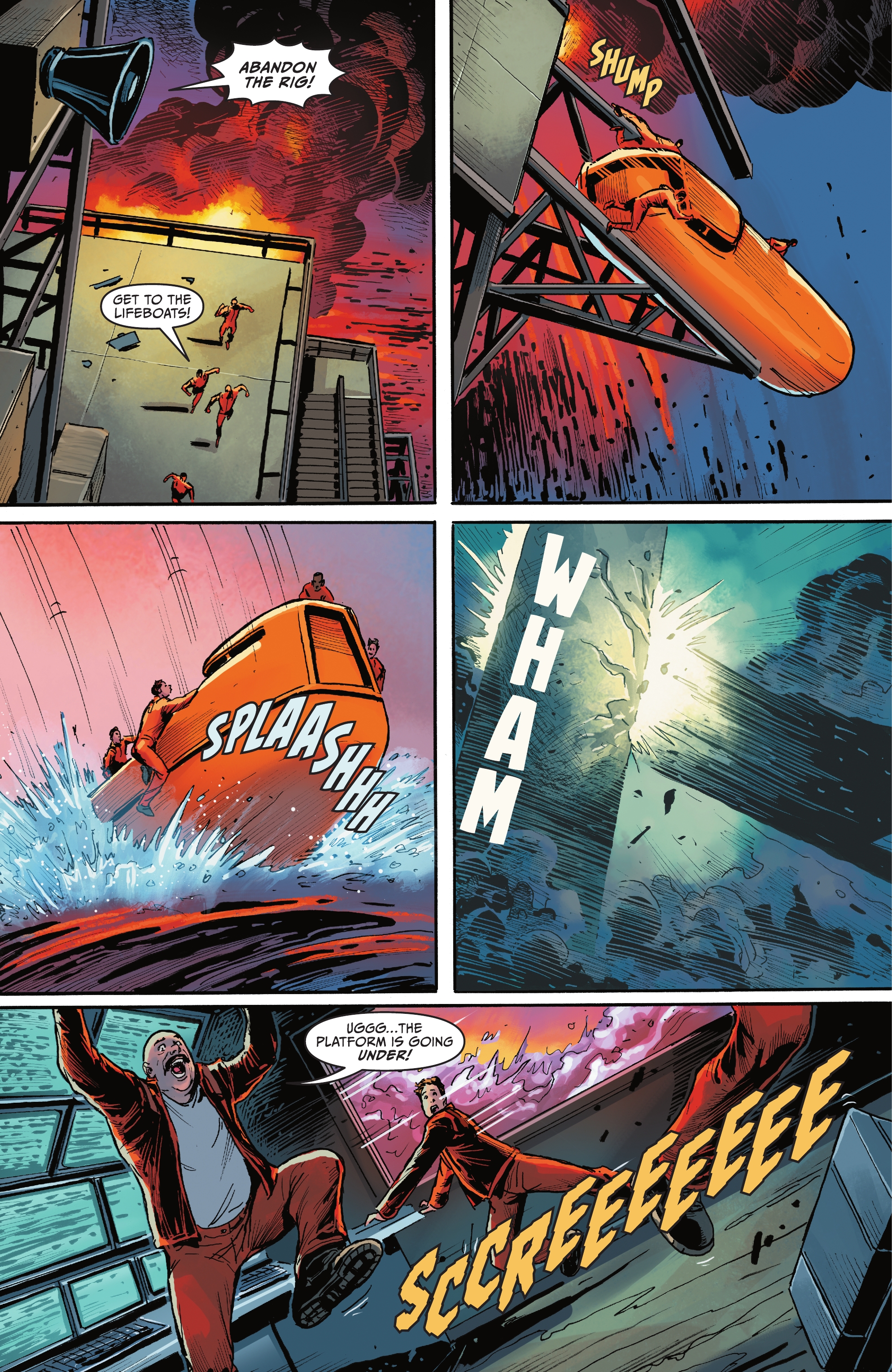 Read online Aquaman: Through Fire and Water comic -  Issue # Full - 6