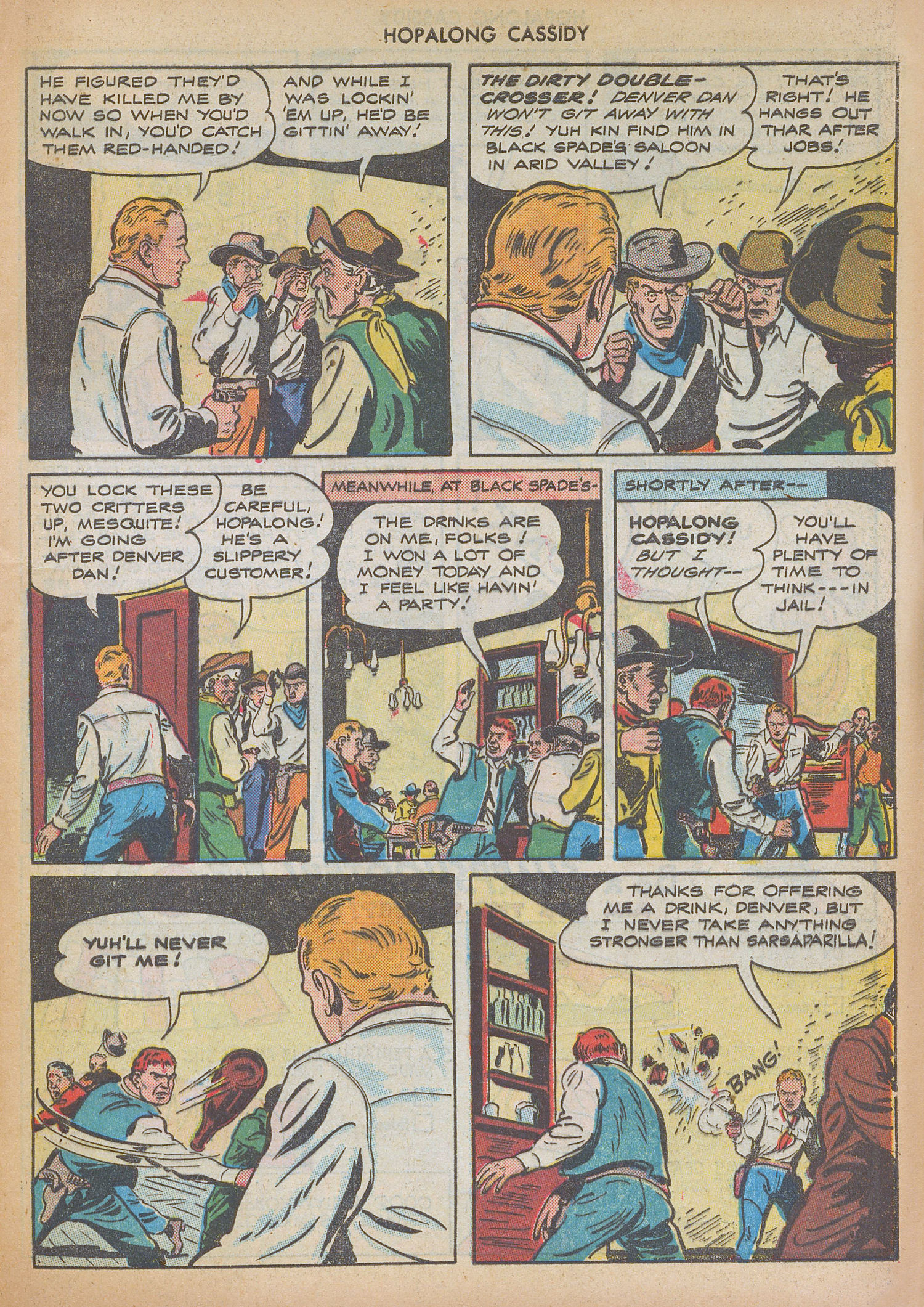 Read online Hopalong Cassidy comic -  Issue #13 - 21