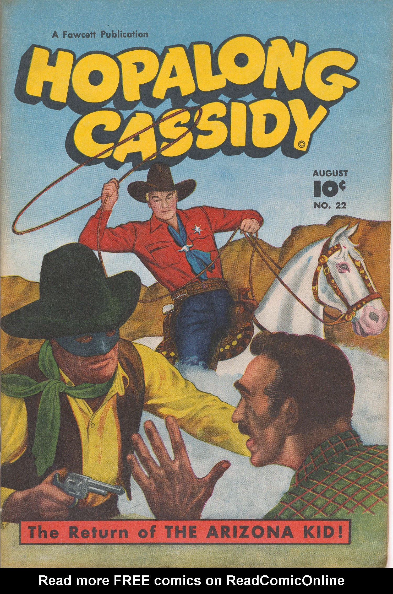 Read online Hopalong Cassidy comic -  Issue #22 - 1