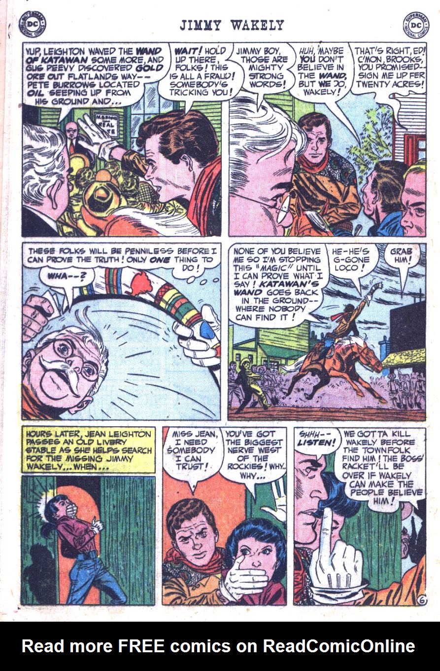 Read online Jimmy Wakely comic -  Issue #12 - 22