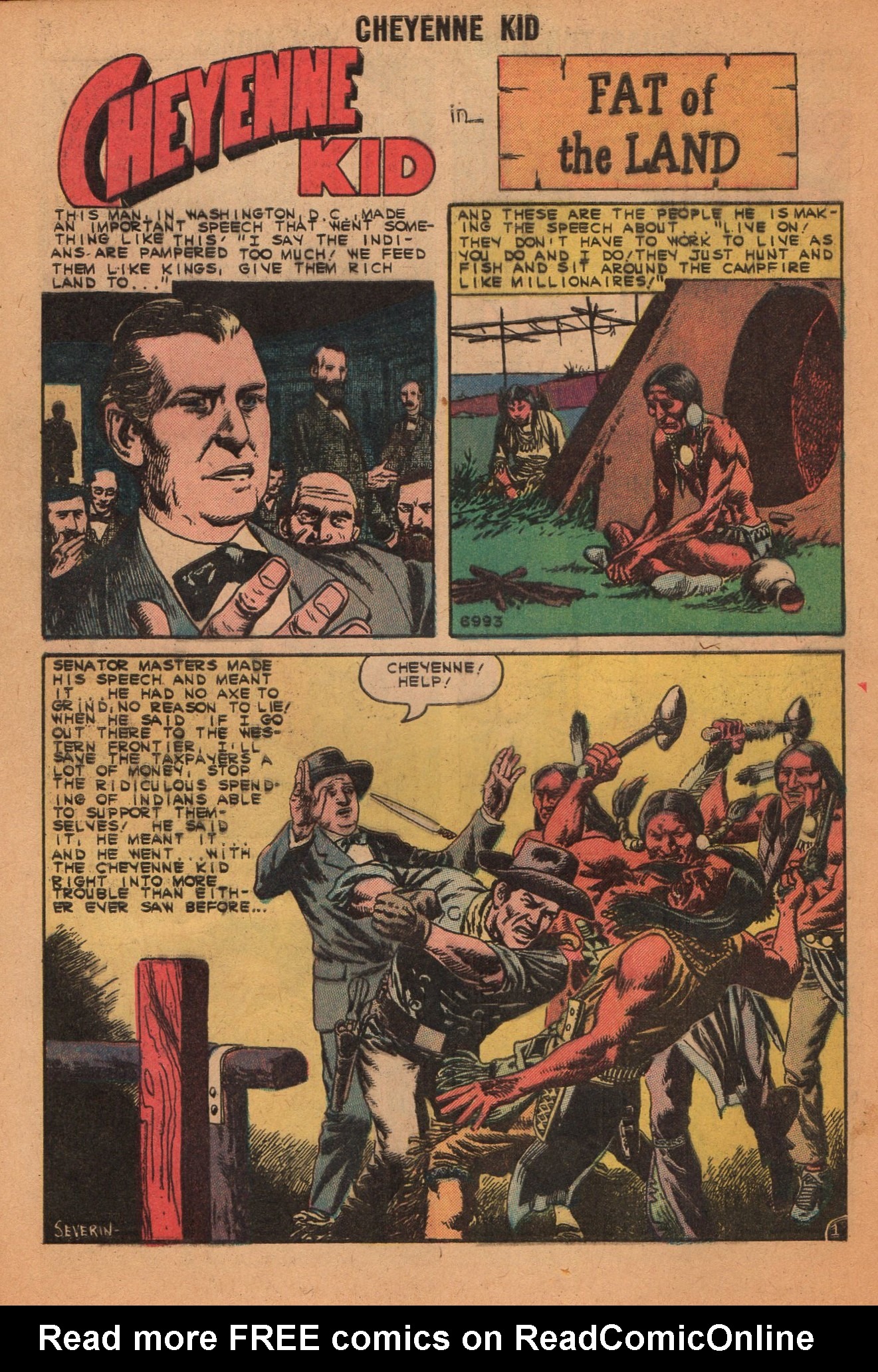 Read online Cheyenne Kid comic -  Issue #26 - 28