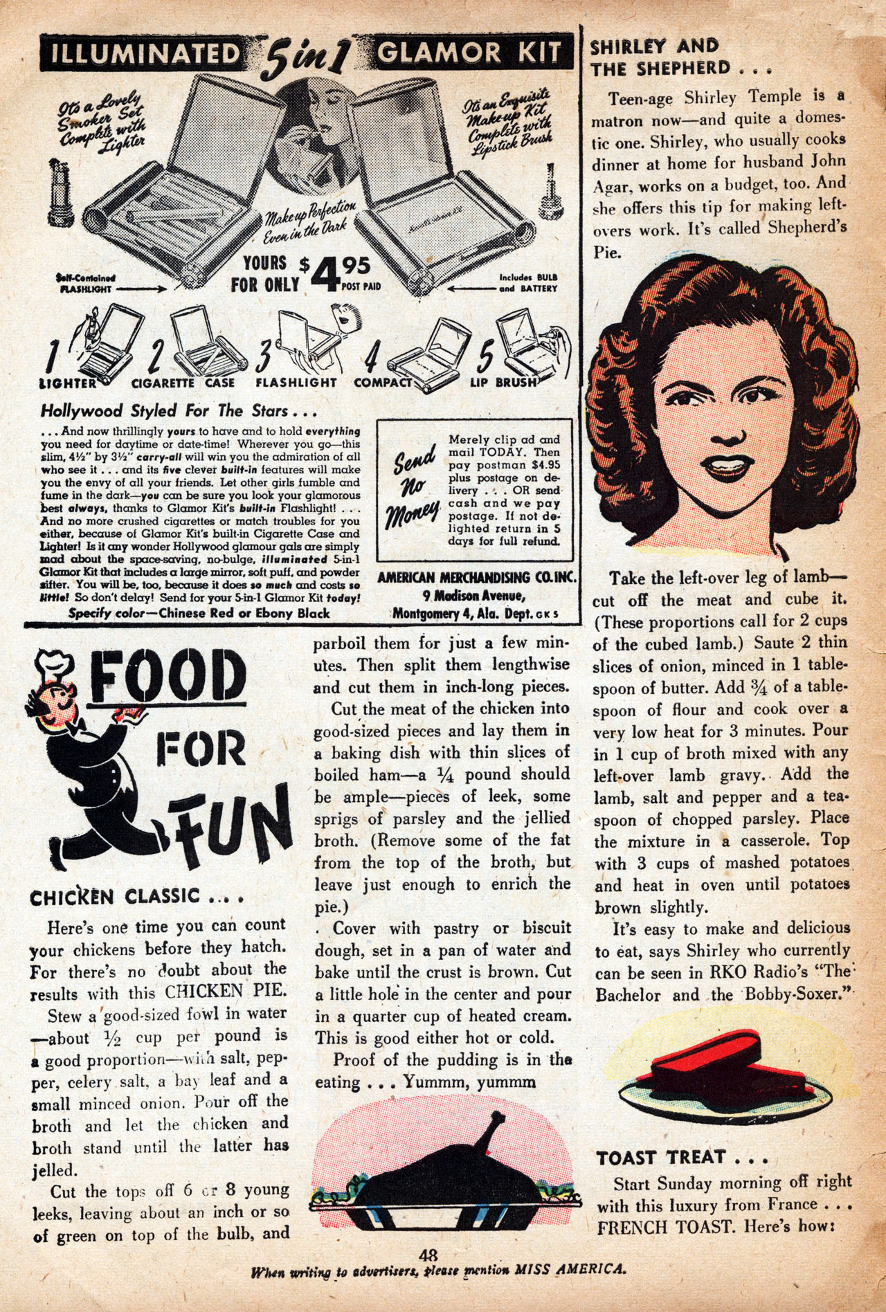 Read online Miss America Magazine comic -  Issue #36 - 40