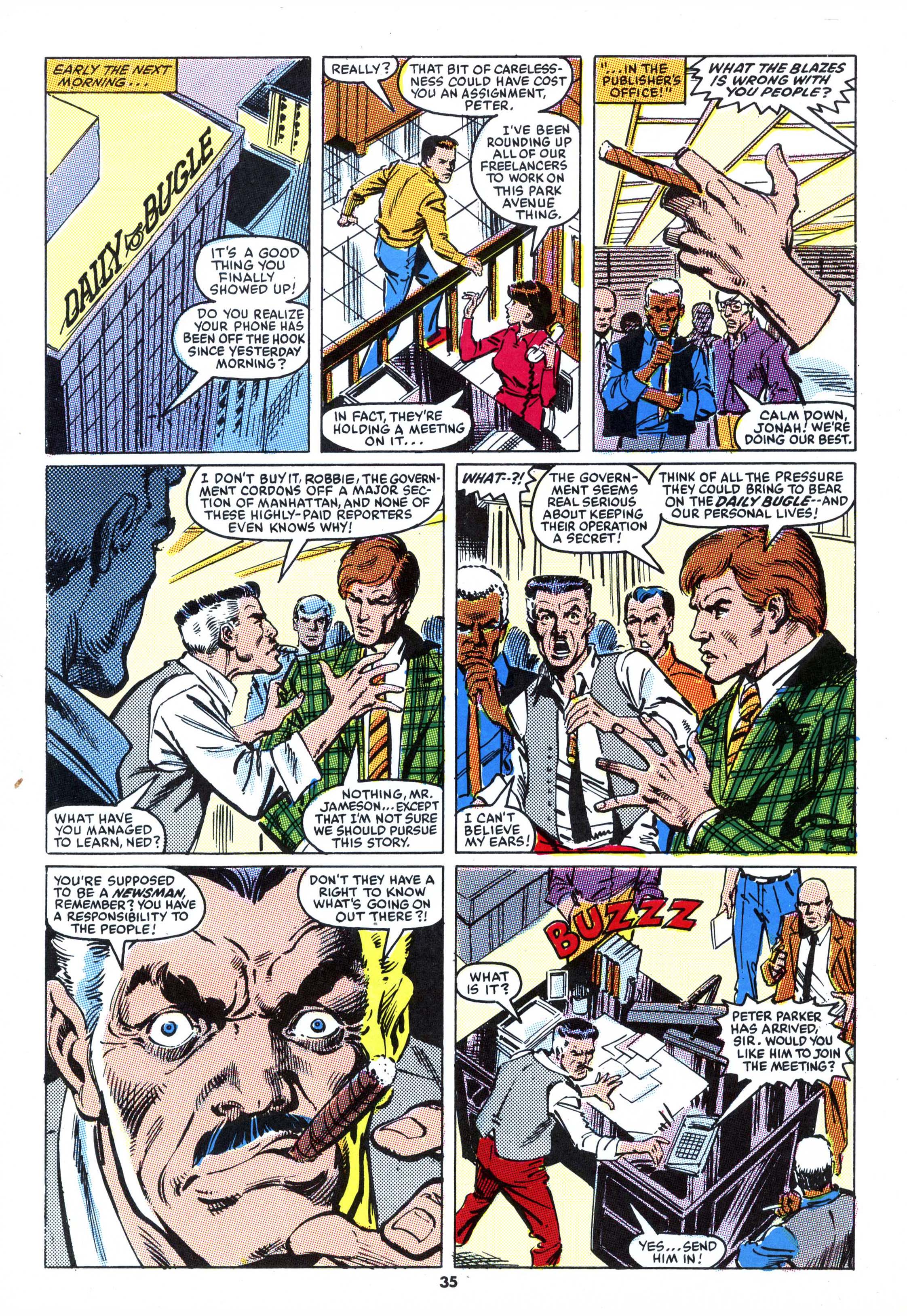 Read online Secret Wars II Special comic -  Issue #1 - 34