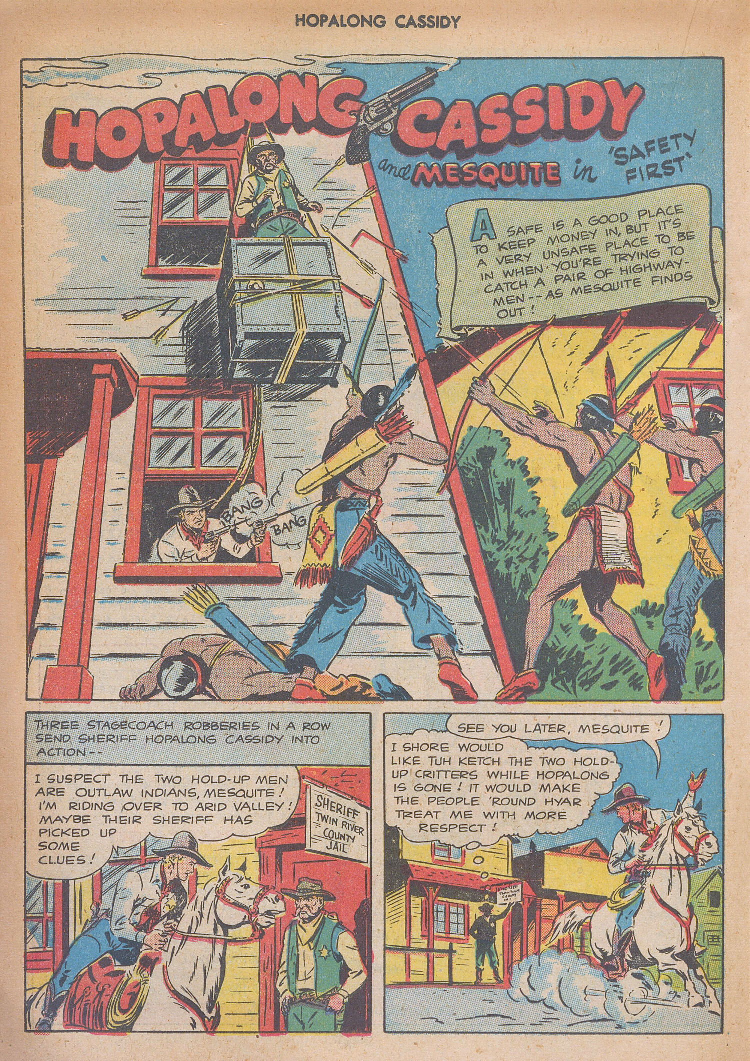Read online Hopalong Cassidy comic -  Issue #9 - 26