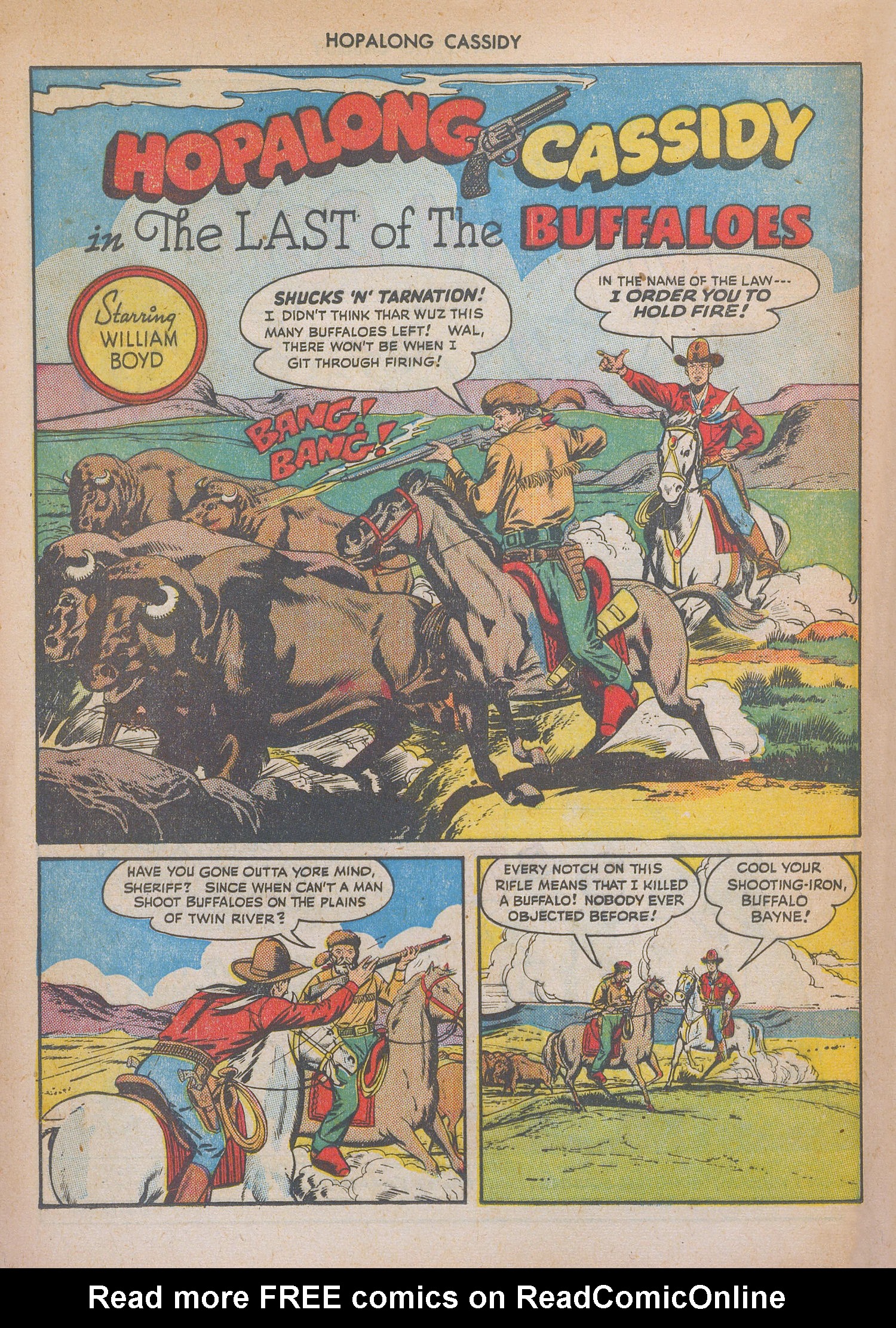 Read online Hopalong Cassidy comic -  Issue #28 - 42