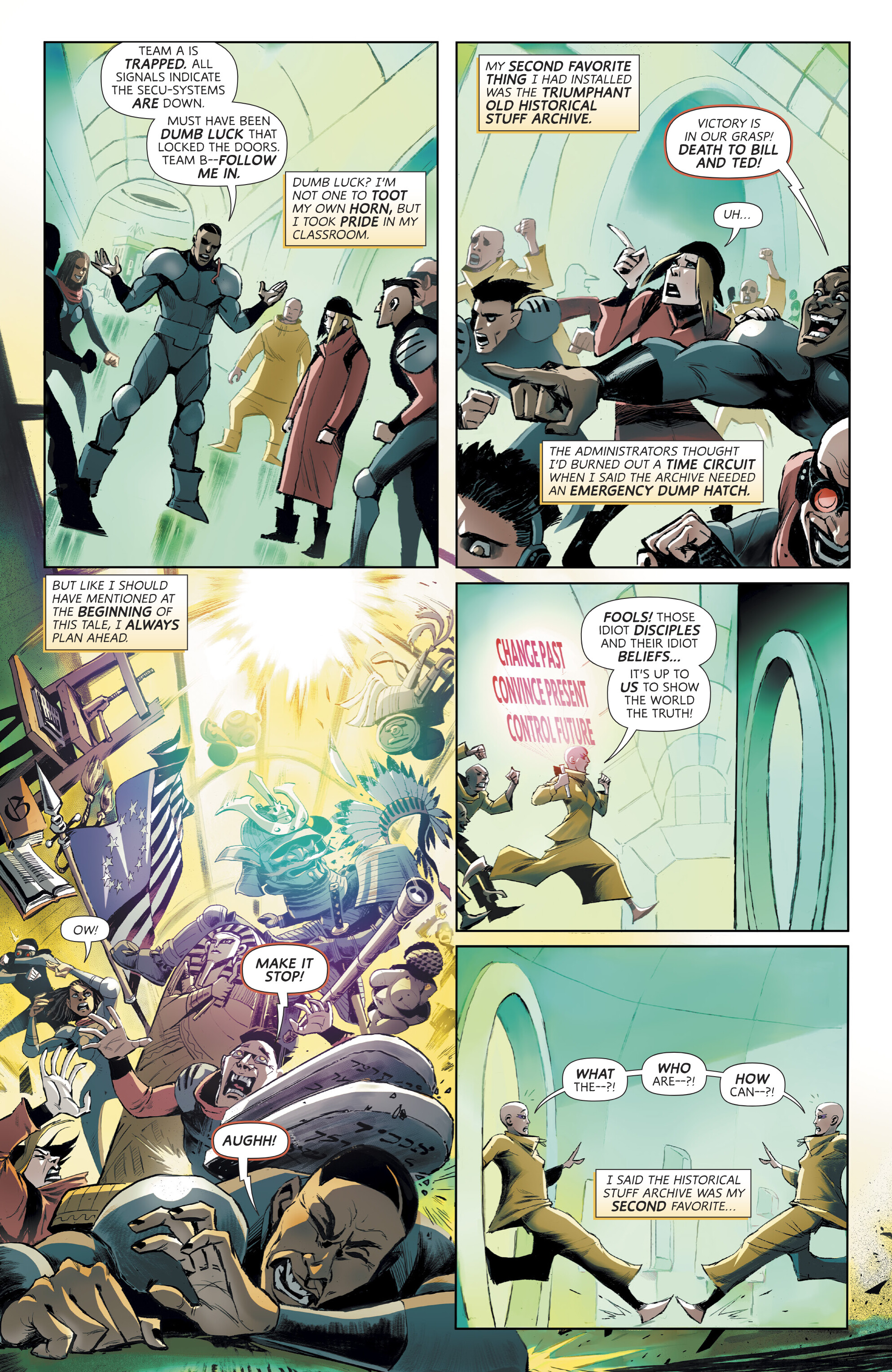 Read online Bill & Ted Present Death comic -  Issue # Full - 32