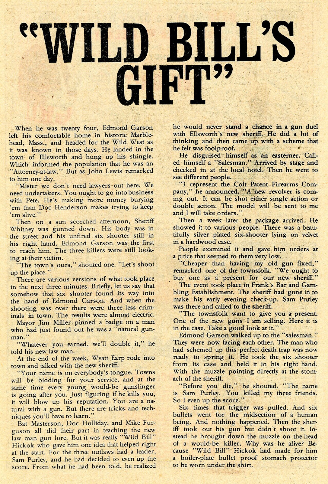 Wyatt Earp Frontier Marshal issue 65 - Page 13