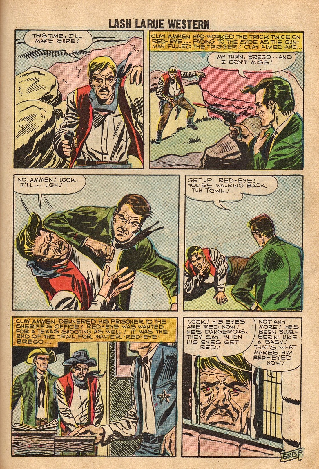 Read online Lash Larue Western (1949) comic -  Issue #67 - 47