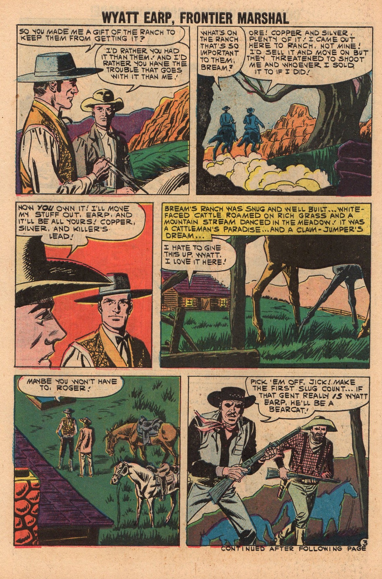 Read online Wyatt Earp Frontier Marshal comic -  Issue #34 - 30