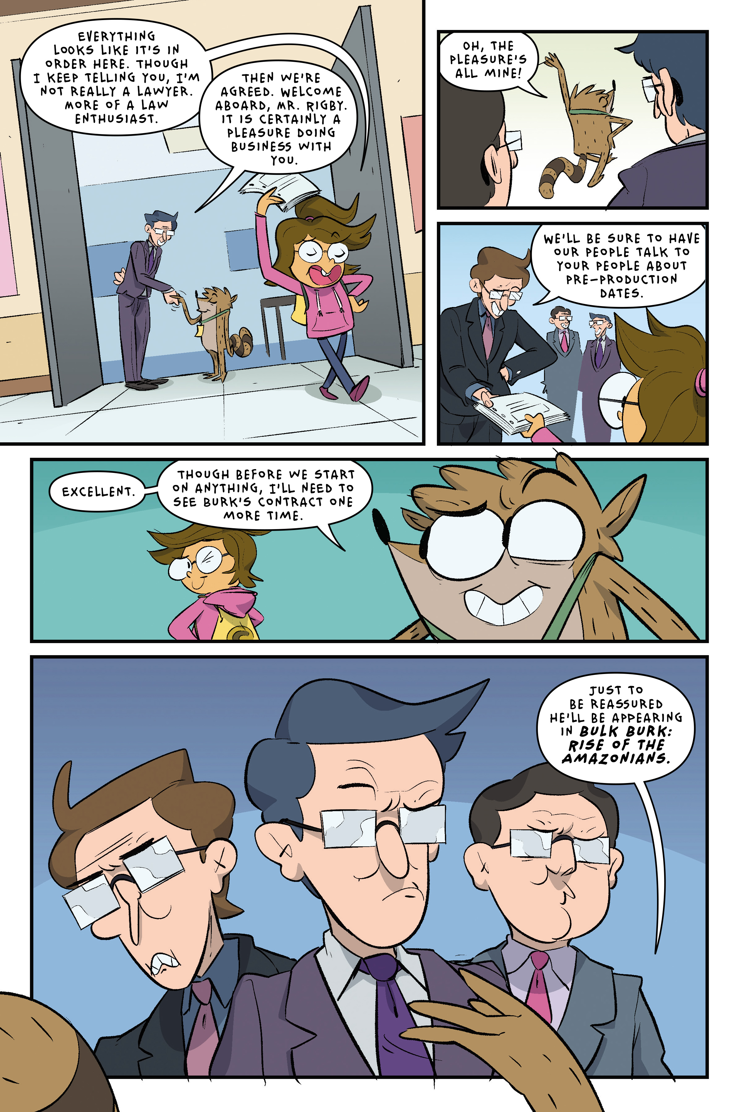 Read online Regular Show: Comic Conned comic -  Issue # TPB - 121