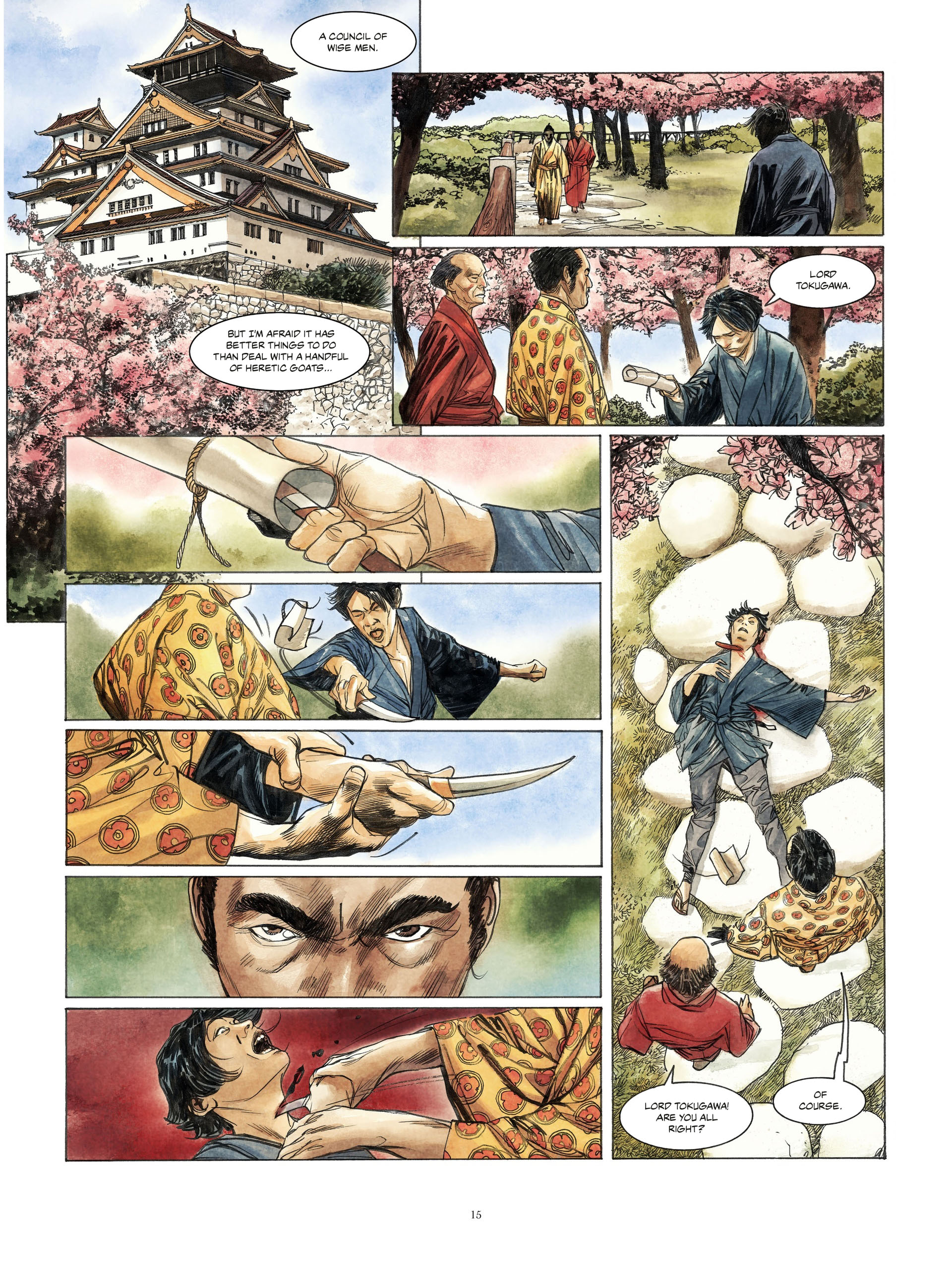 Read online William Adams, Samuraj comic -  Issue #1 - 15
