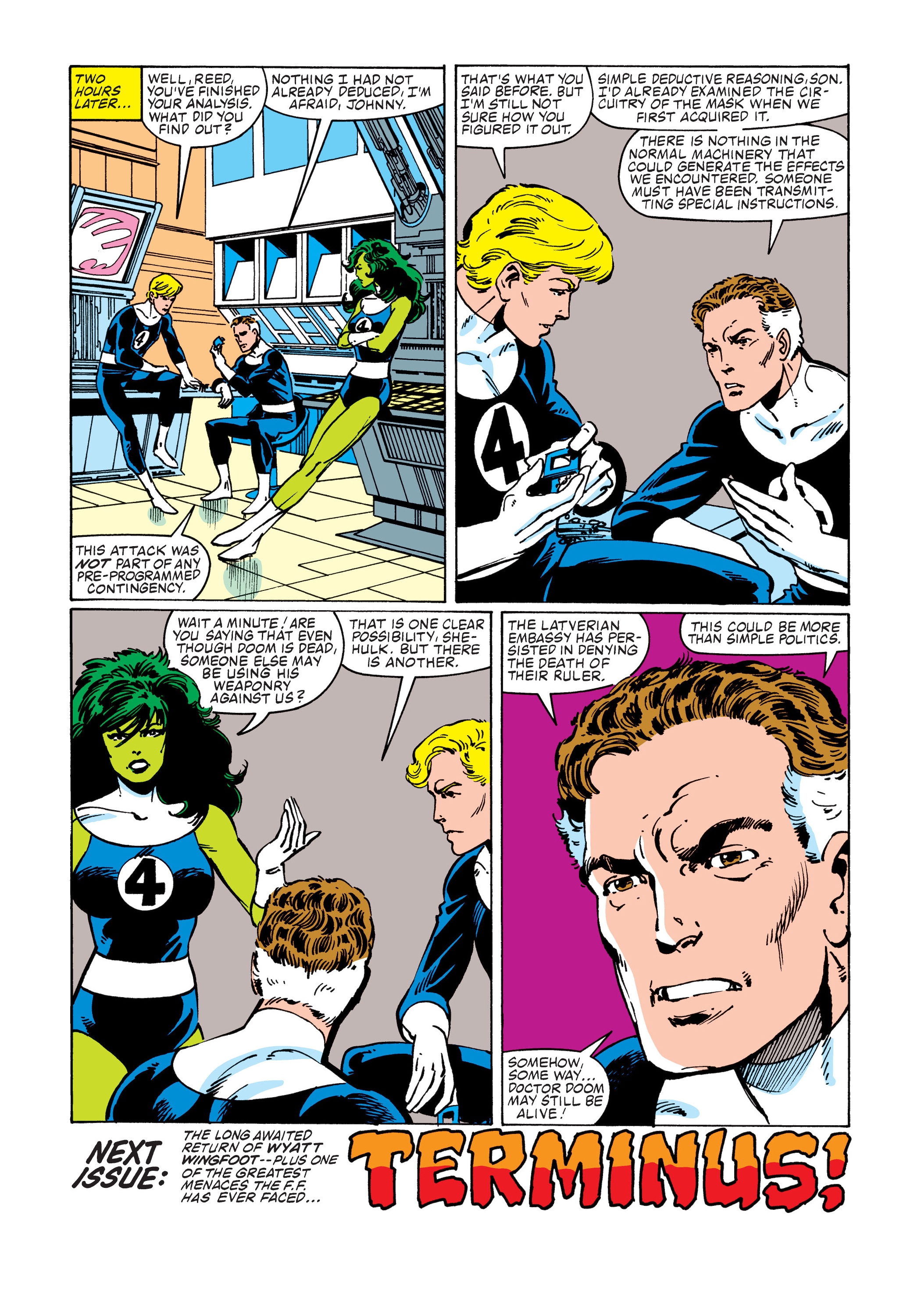 Read online Marvel Masterworks: The Fantastic Four comic -  Issue # TPB 24 (Part 3) - 100