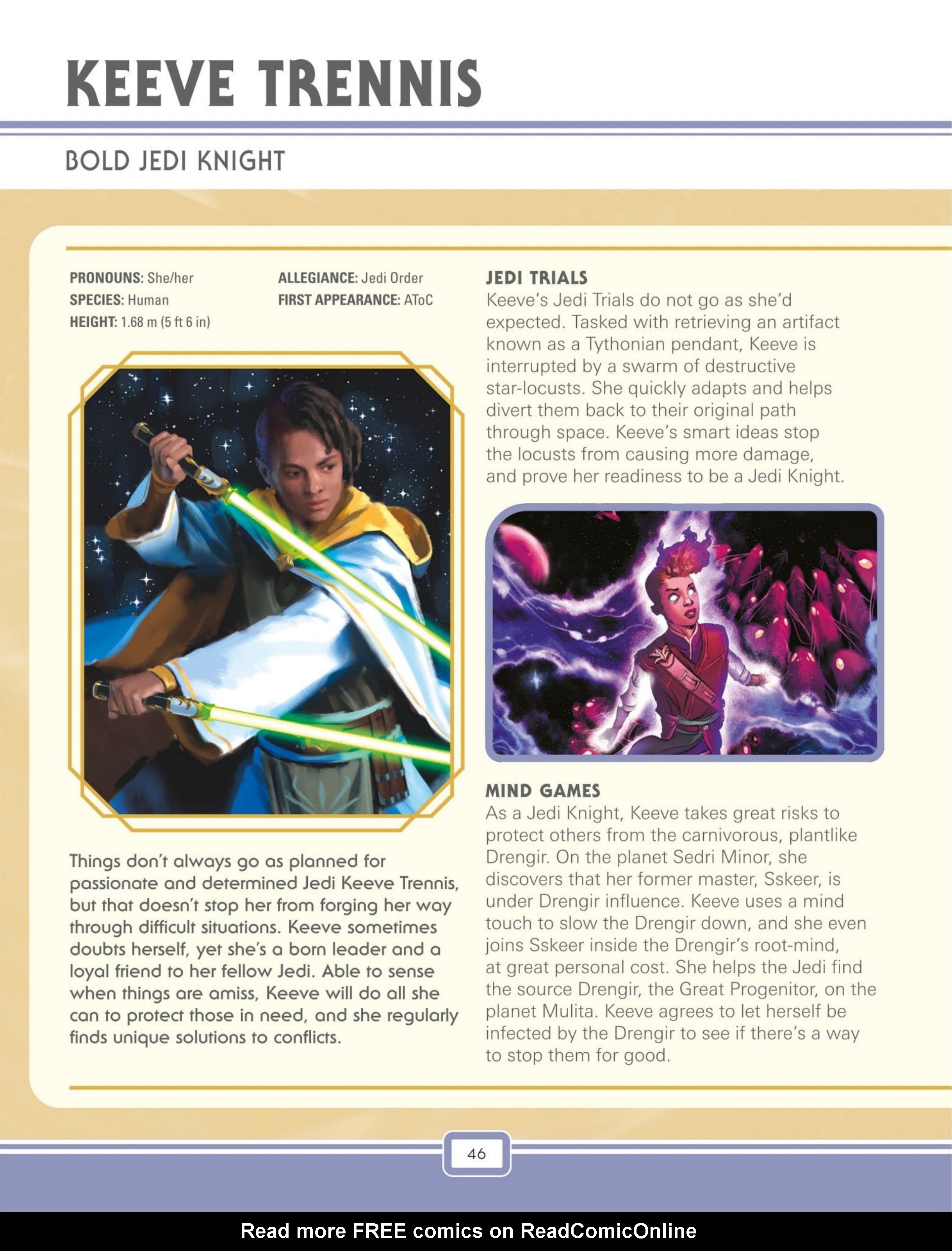 Read online Star Wars: The High Republic Character Encyclopedia comic -  Issue # TPB (Part 1) - 48