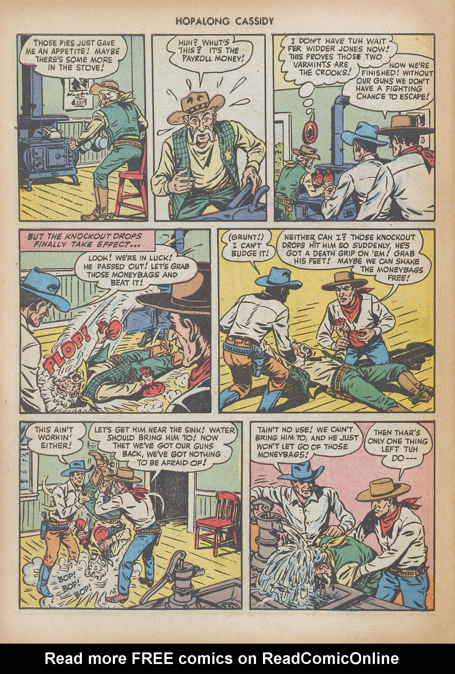 Read online Hopalong Cassidy comic -  Issue #34 - 32