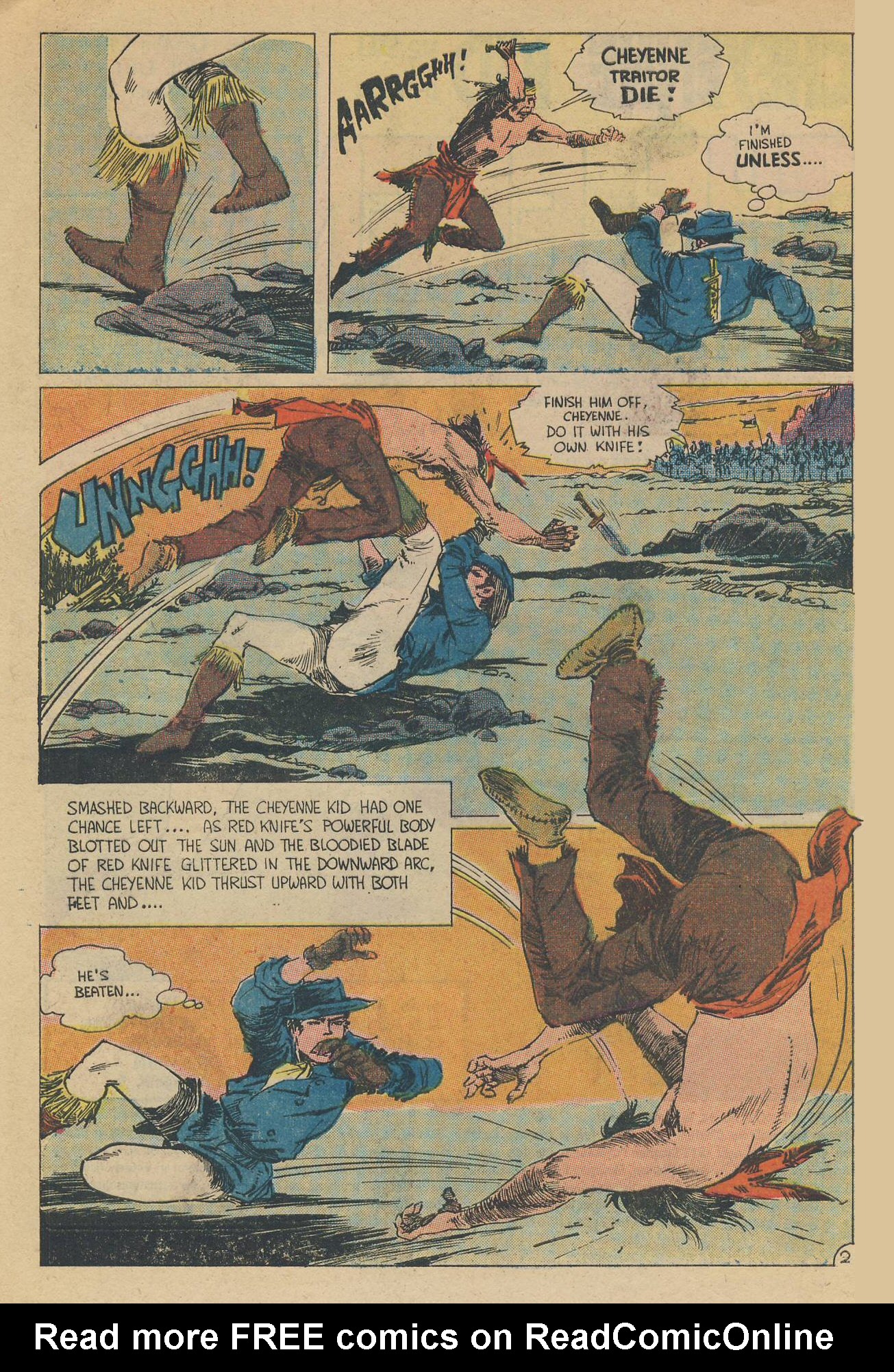 Read online Cheyenne Kid comic -  Issue #98 - 4