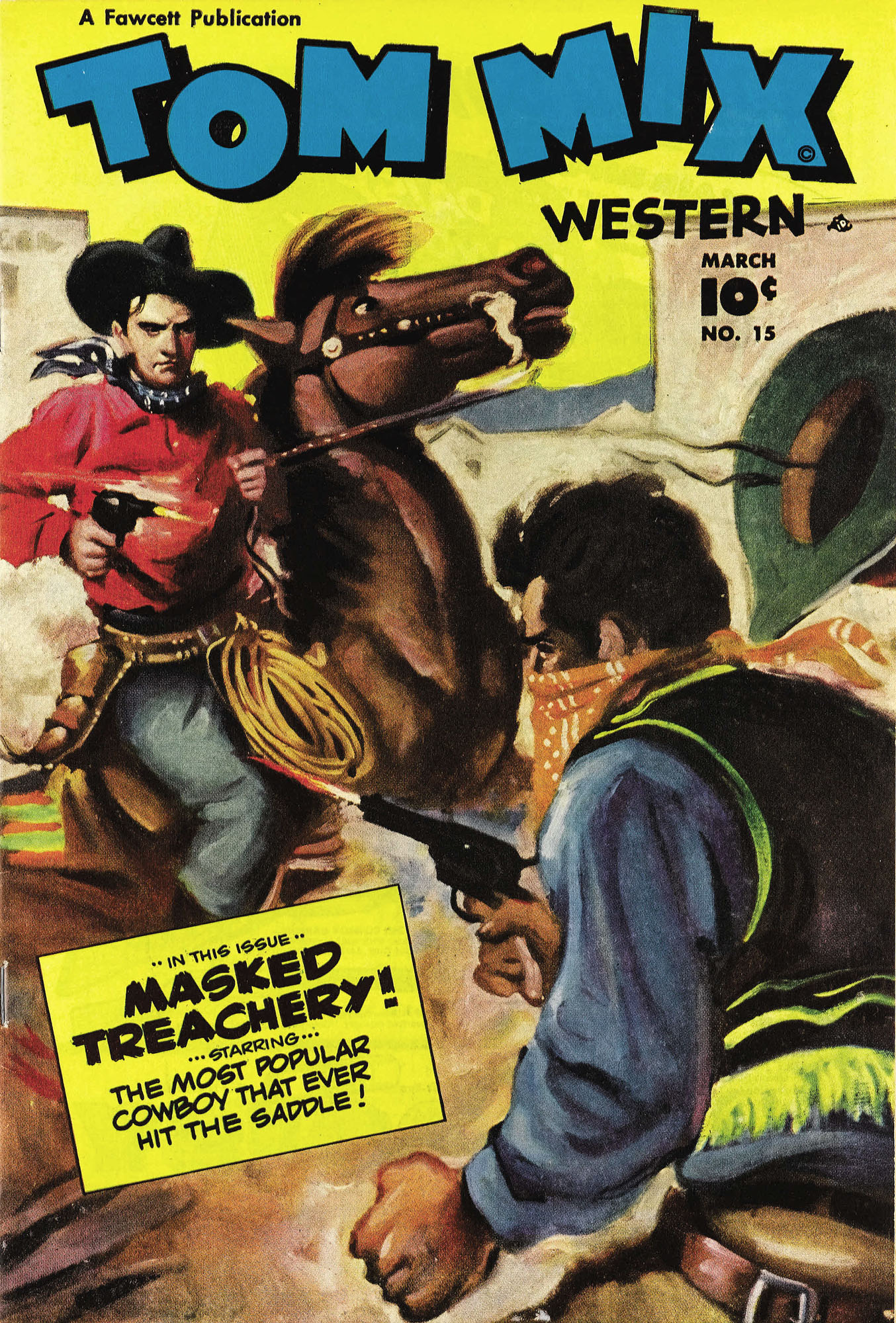 Read online Tom Mix Western (1948) comic -  Issue #15 - 1