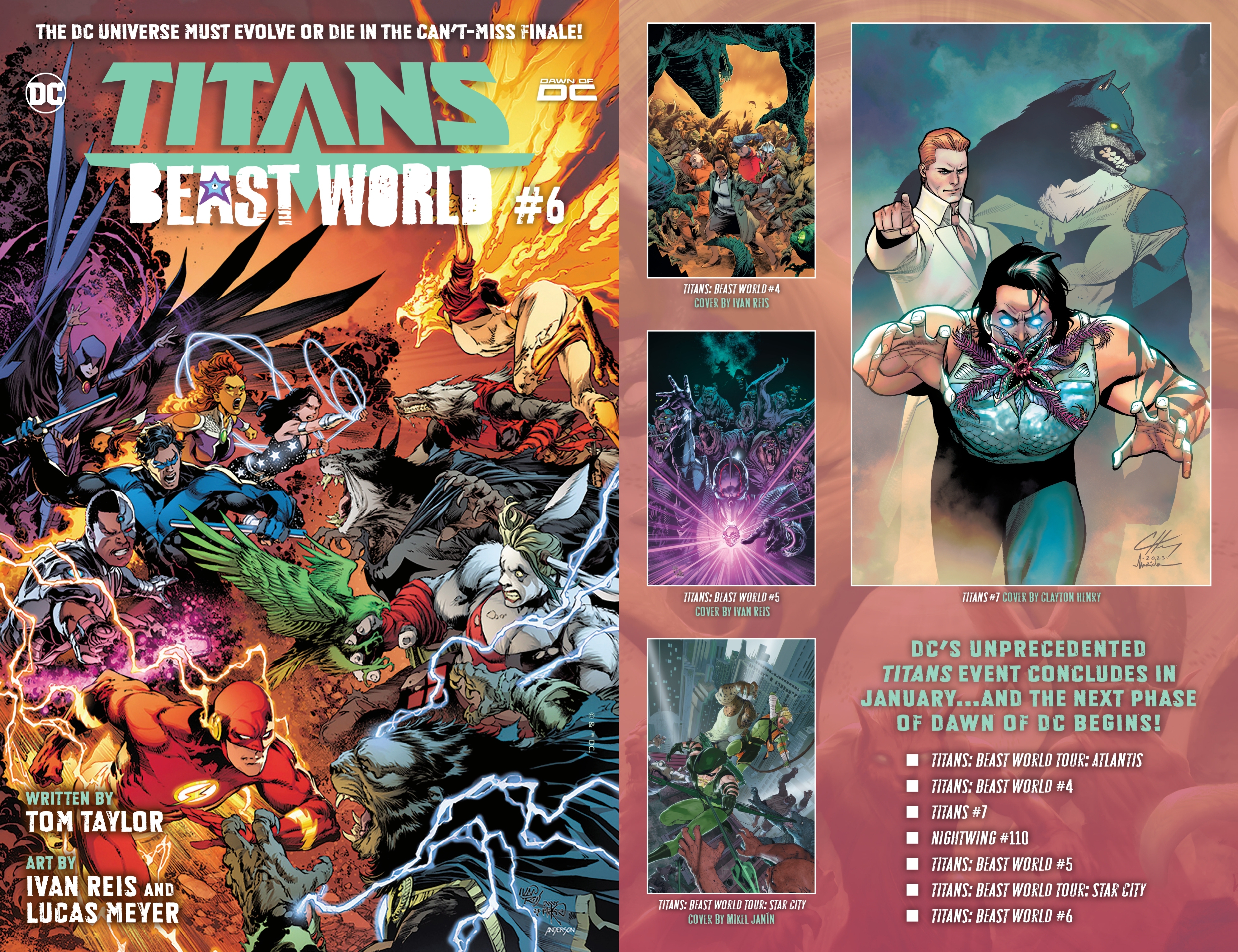 Read online Titans: Beast World comic -  Issue #4 - 2