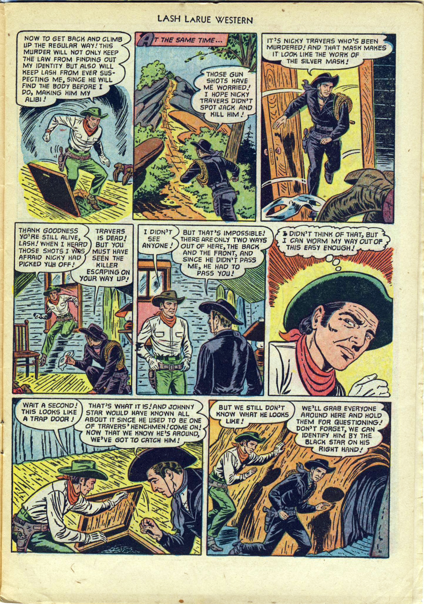 Read online Lash Larue Western (1949) comic -  Issue #29 - 7