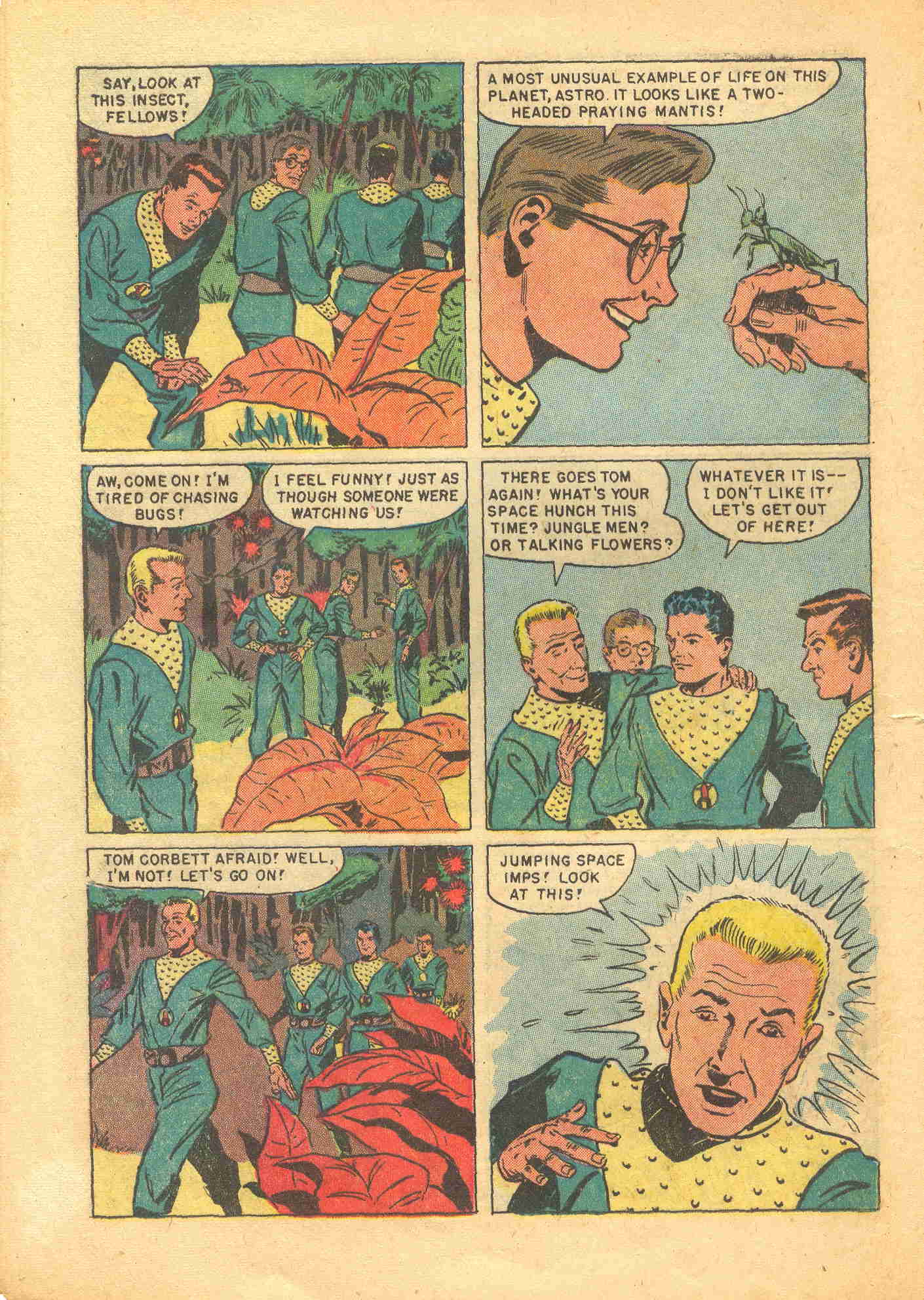 Read online Tom Corbett, Space Cadet comic -  Issue #6 - 8