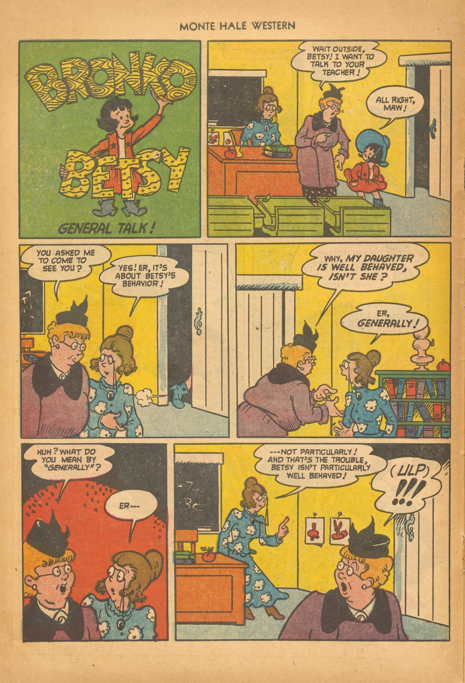 Read online Monte Hale Western comic -  Issue #76 - 10