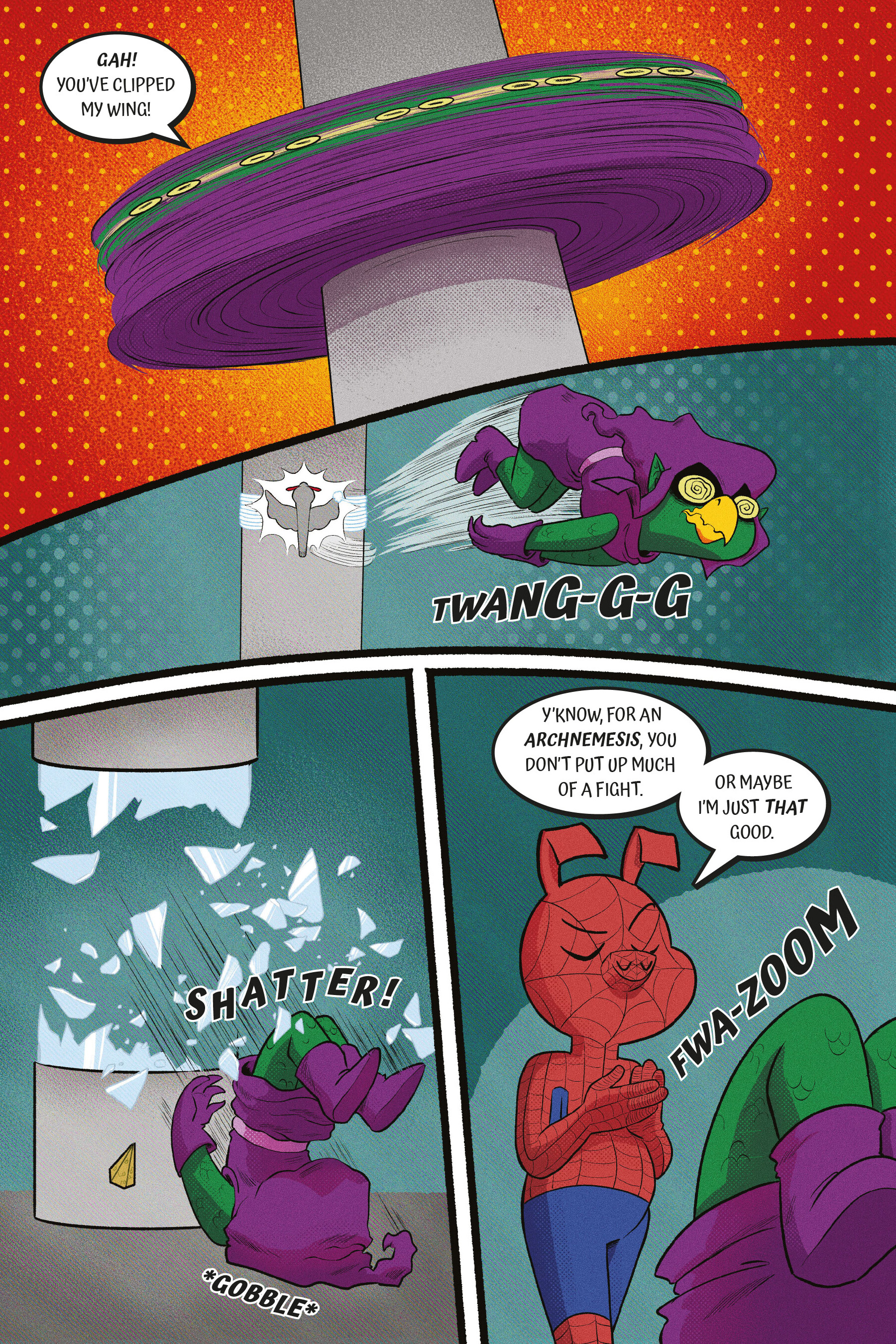 Read online Spider-Ham: A Pig in Time comic -  Issue # TPB - 10