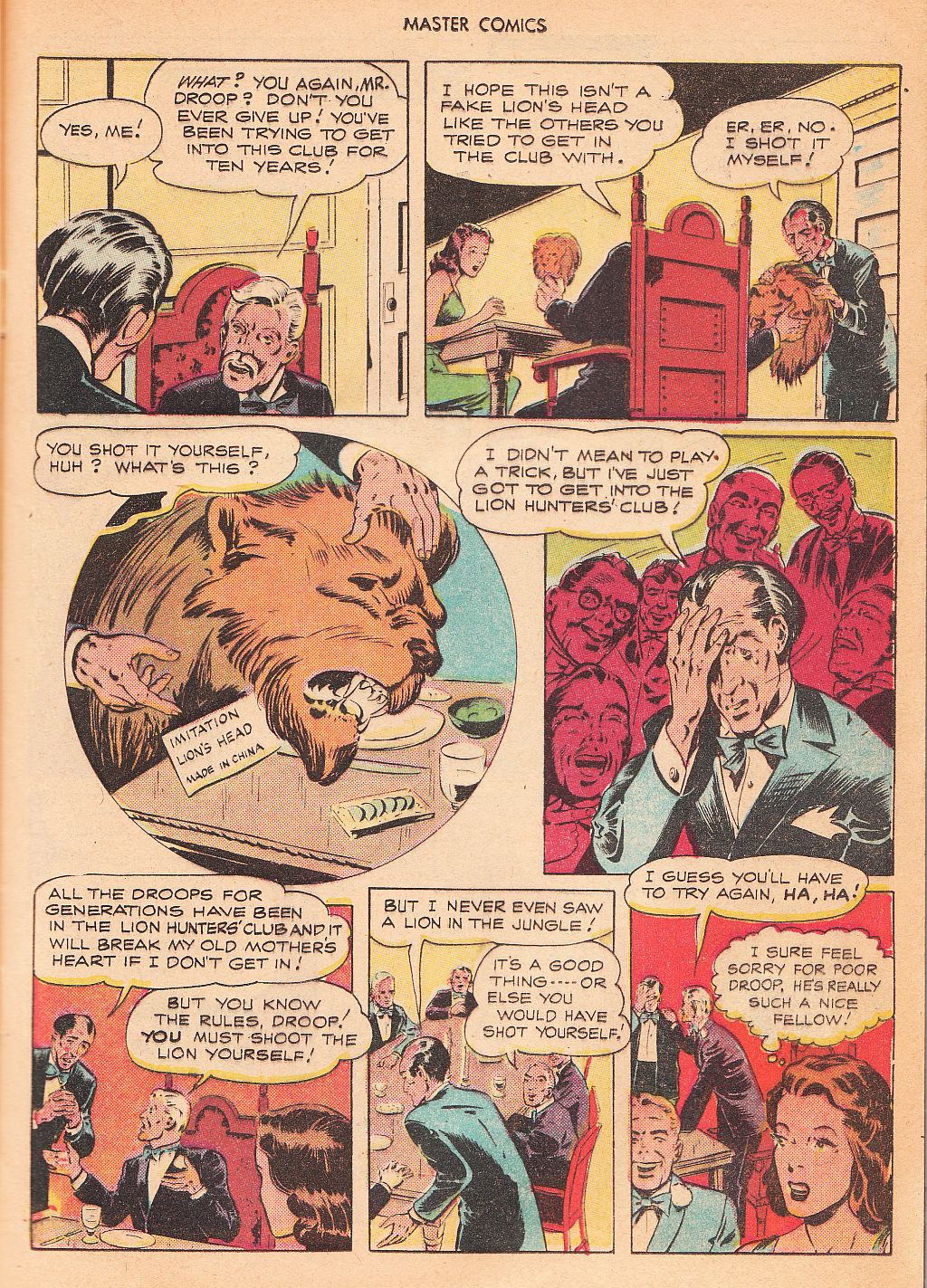 Read online Master Comics comic -  Issue #87 - 18