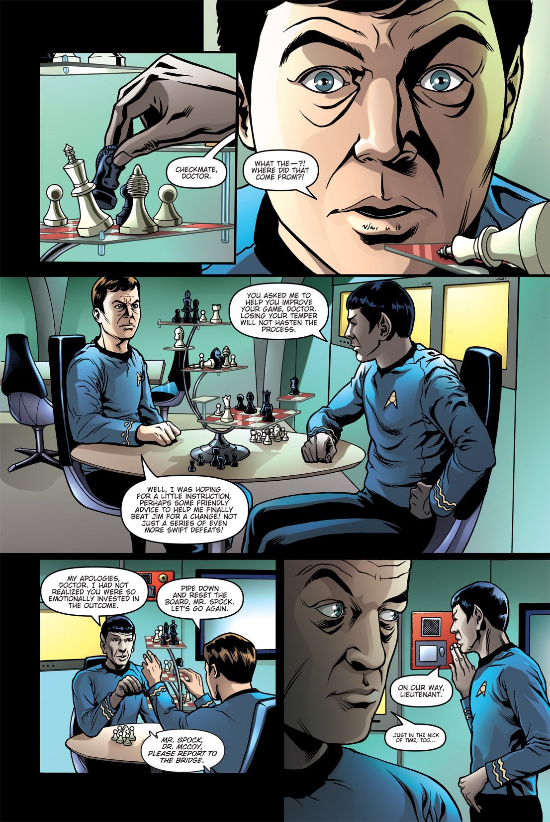 Read online Star Trek: Burden of Knowledge comic -  Issue #3 - 4