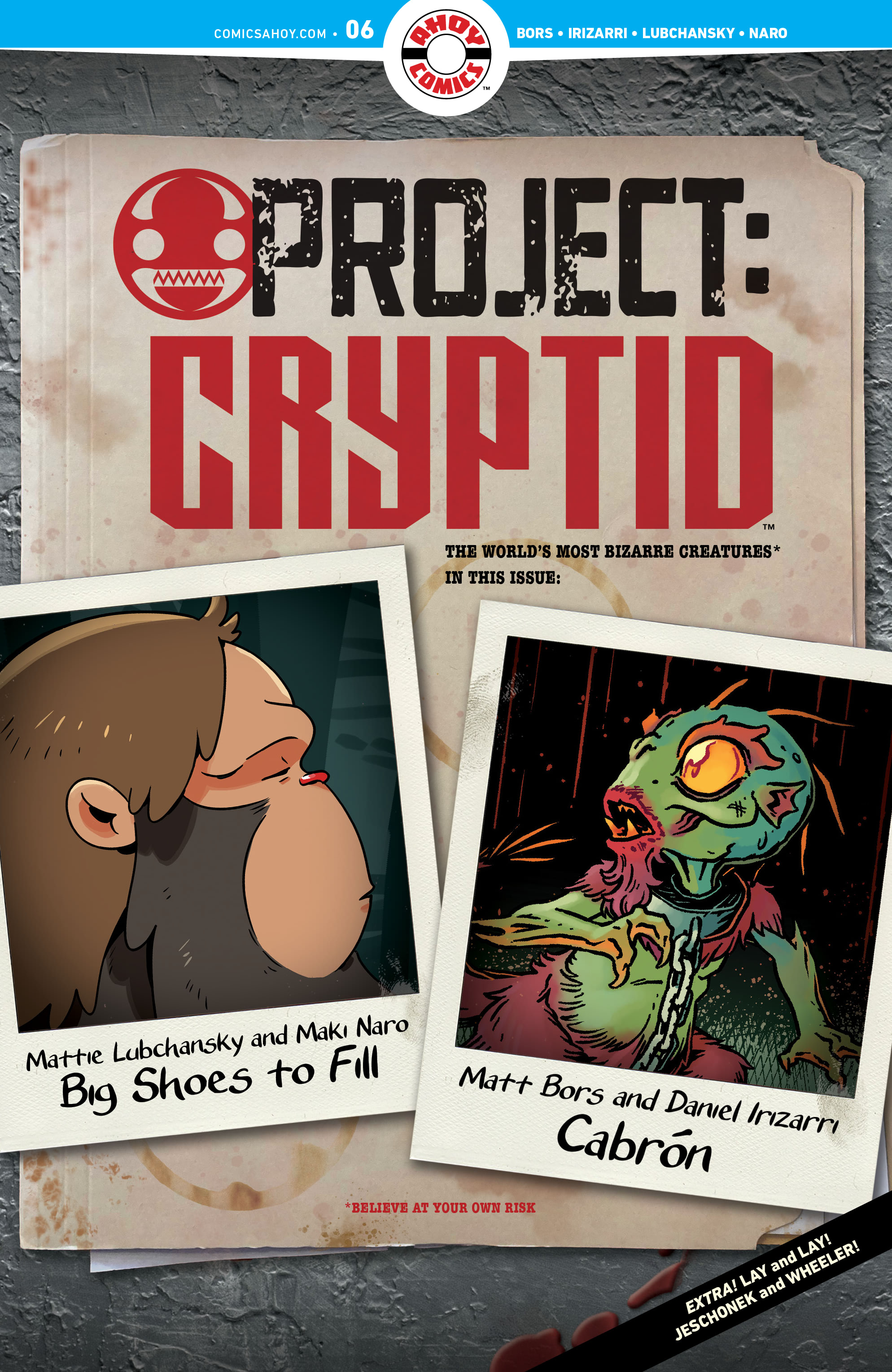 Read online Project Cryptid comic -  Issue #6 - 1