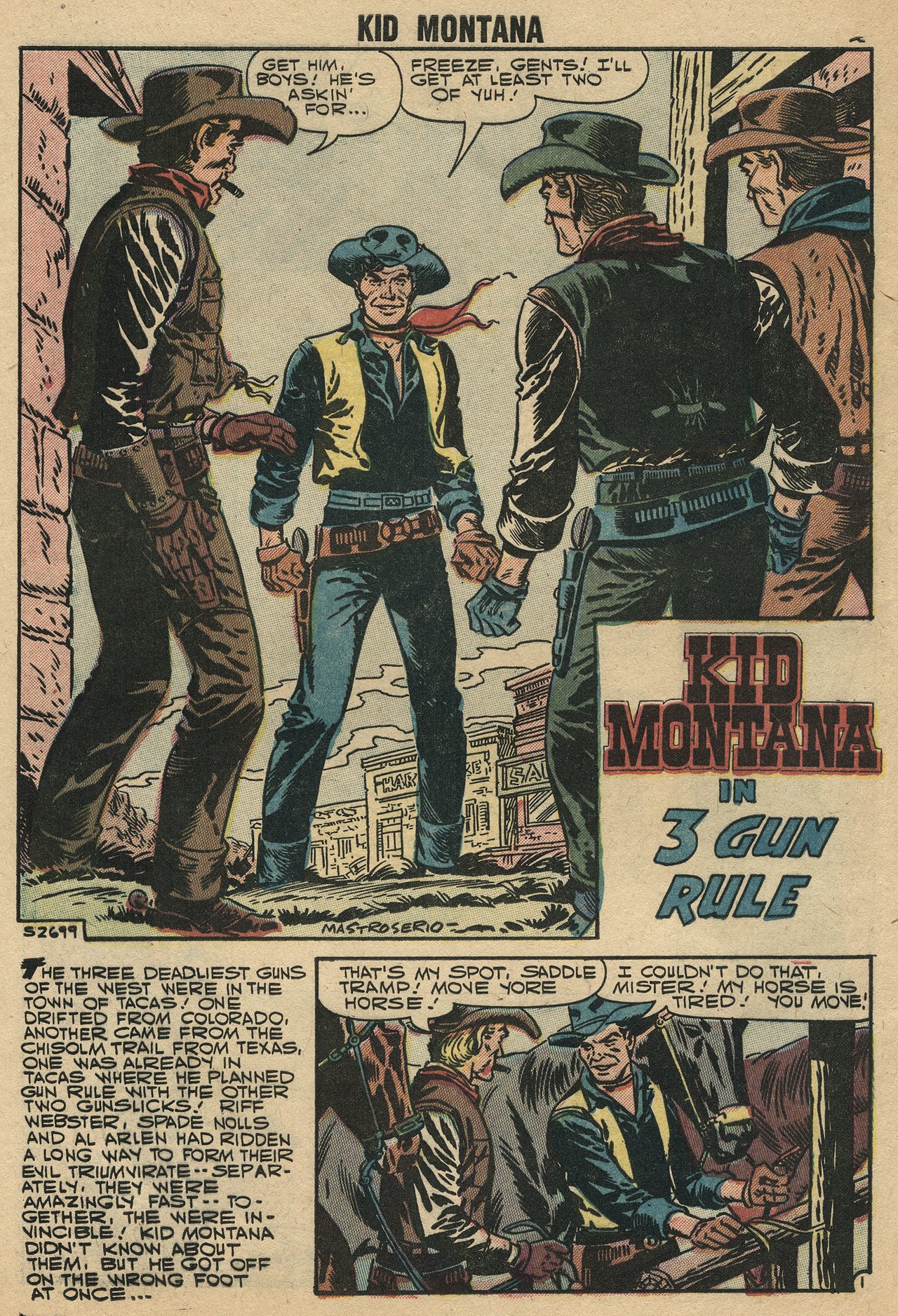 Read online Kid Montana comic -  Issue #10 - 4
