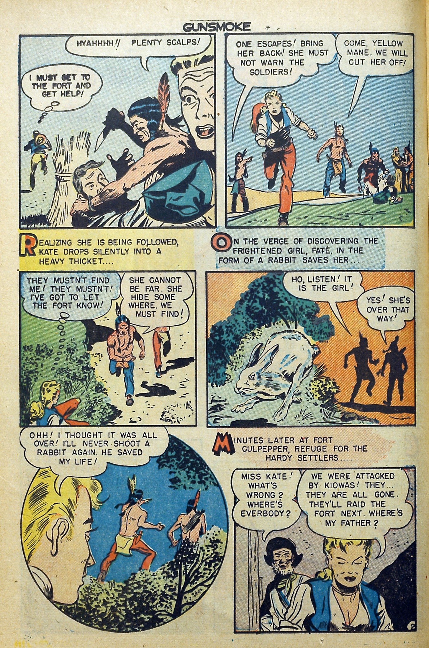 Read online Gunsmoke comic -  Issue #9 - 12