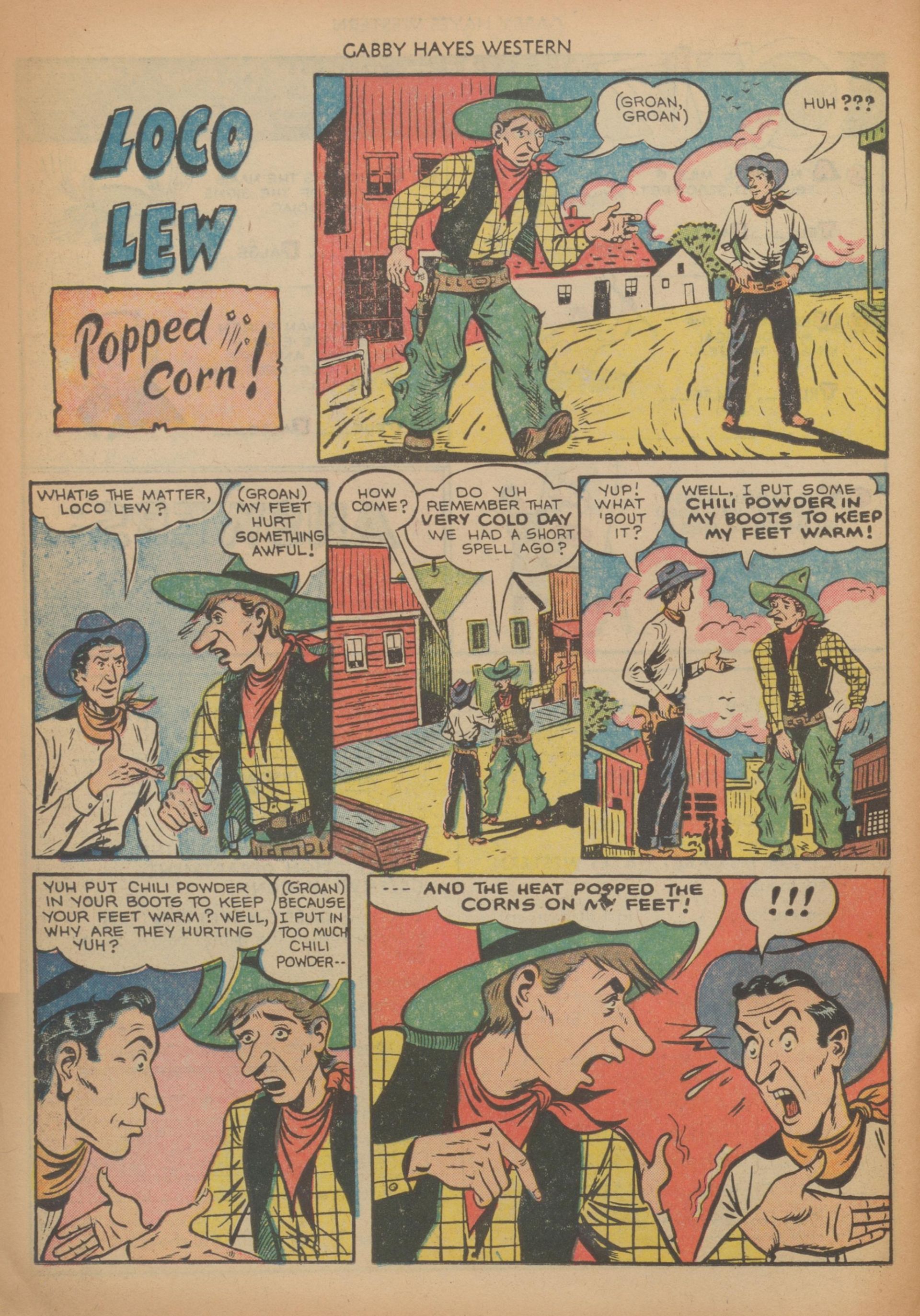 Read online Gabby Hayes Western comic -  Issue #39 - 26
