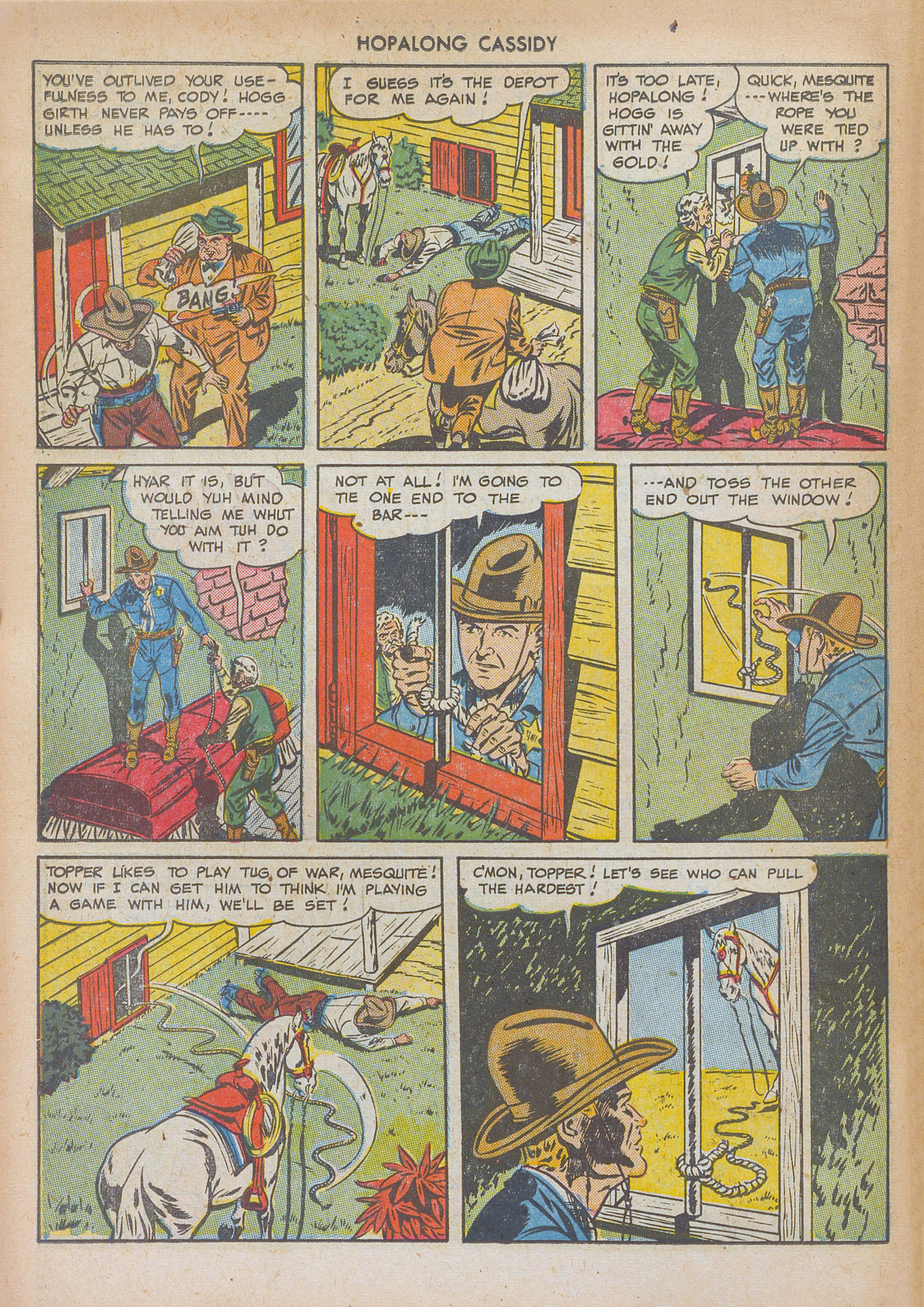 Read online Hopalong Cassidy comic -  Issue #32 - 22