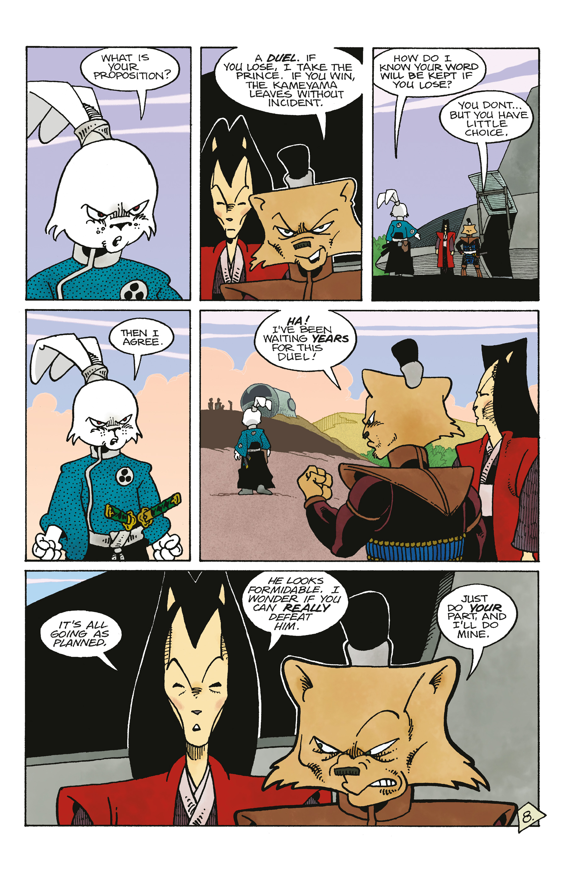 Read online Space Usagi: Death and Honor comic -  Issue #3 - 10