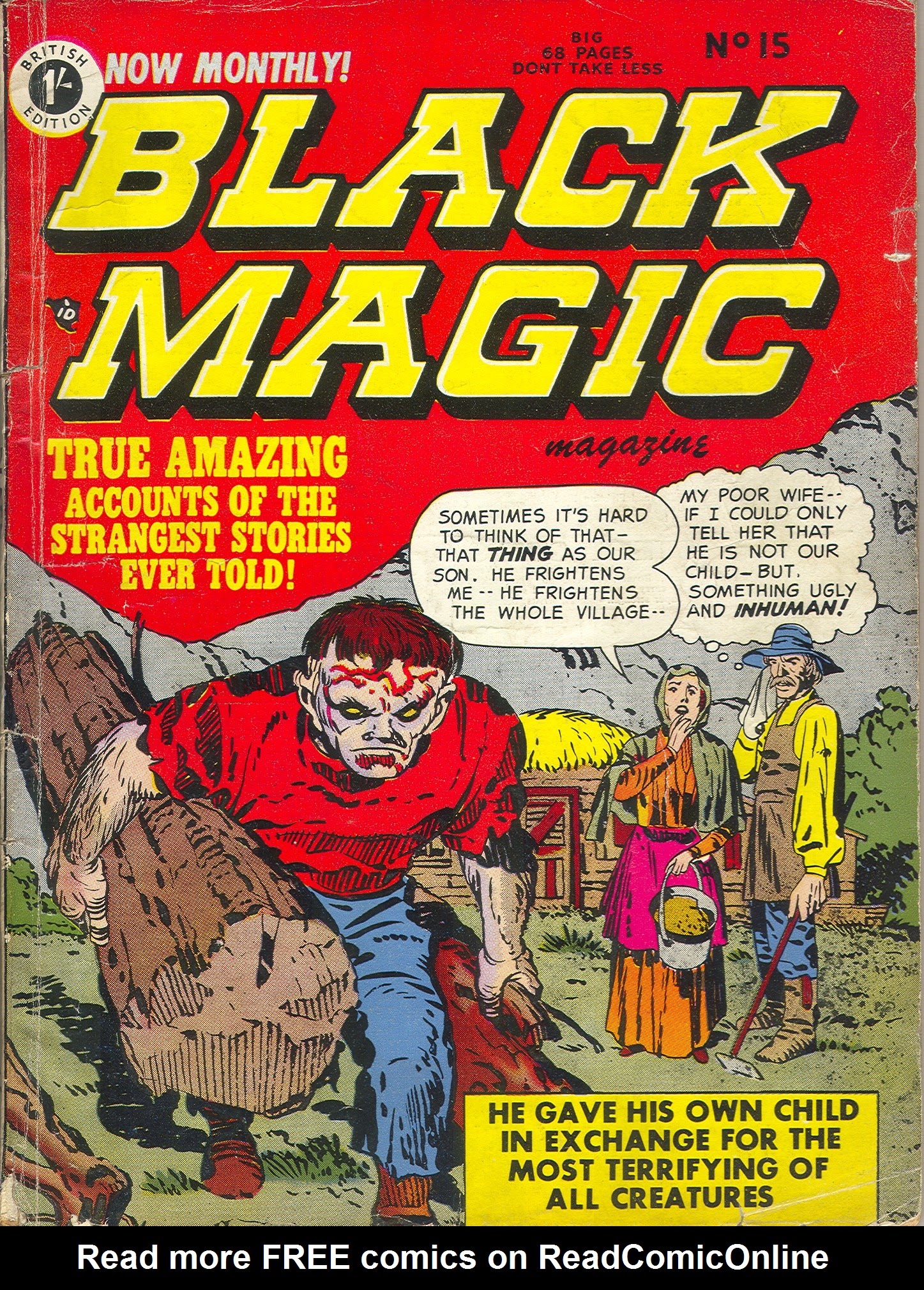 Read online Black Magic (1950) comic -  Issue #24 - 2
