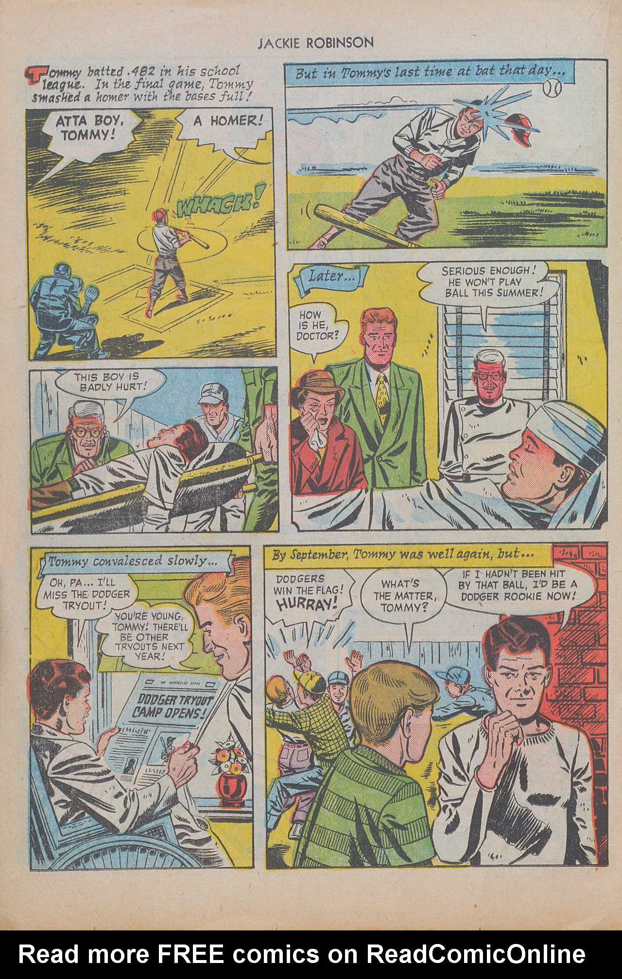 Read online Jackie Robinson comic -  Issue #5 - 20
