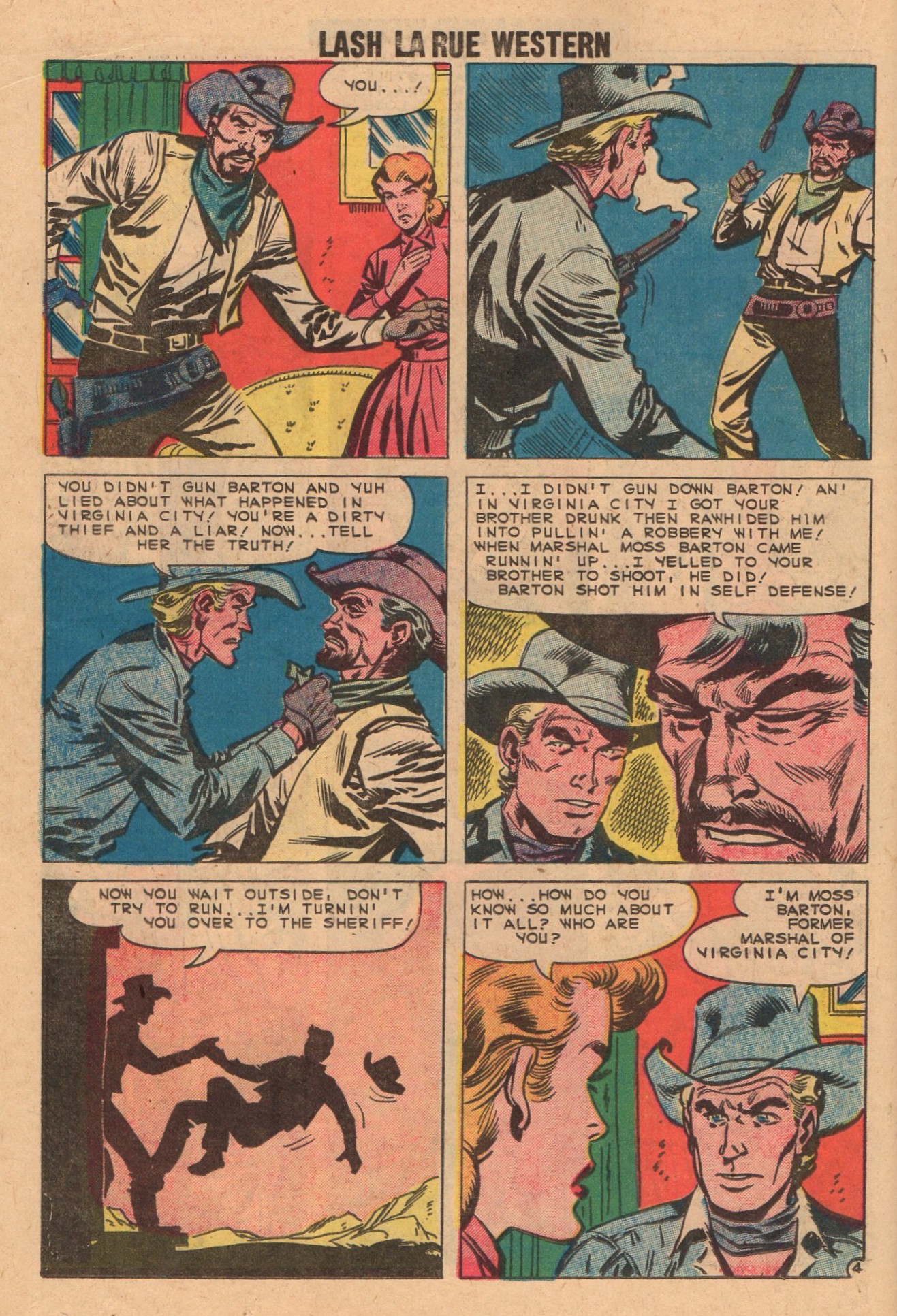 Read online Lash Larue Western (1949) comic -  Issue #74 - 18